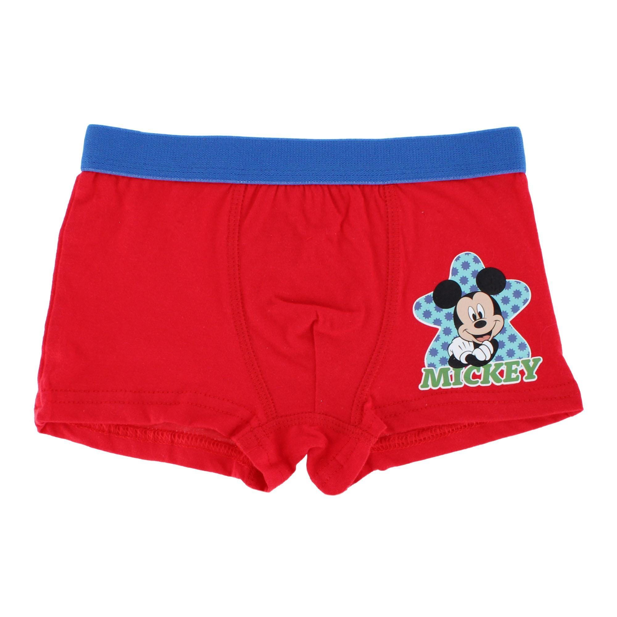 Textiel Trade Toddler Boy's Mickey Mouse Boxer Briefs (4 Pack) - Multicolor
