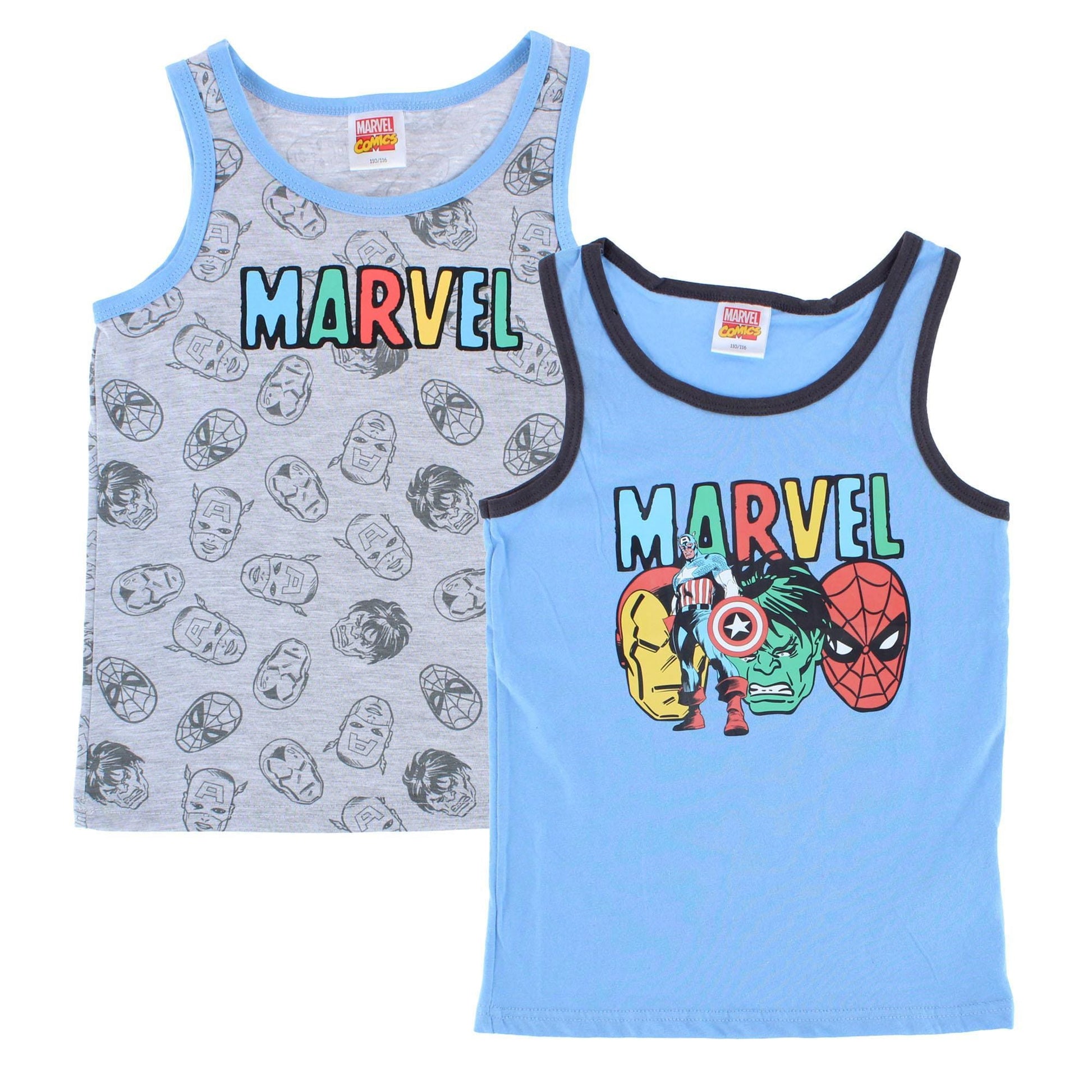 Textiel Trade Boy's Marvel Singlets (2 Pack) - Boy's Marvel Singlets (2 Pack)