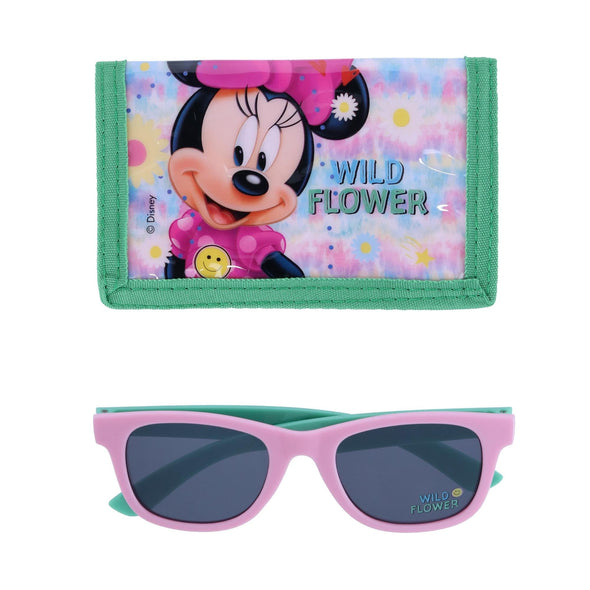 Kid's Disney Minnie Mouse Wallet and Sunglasses Set