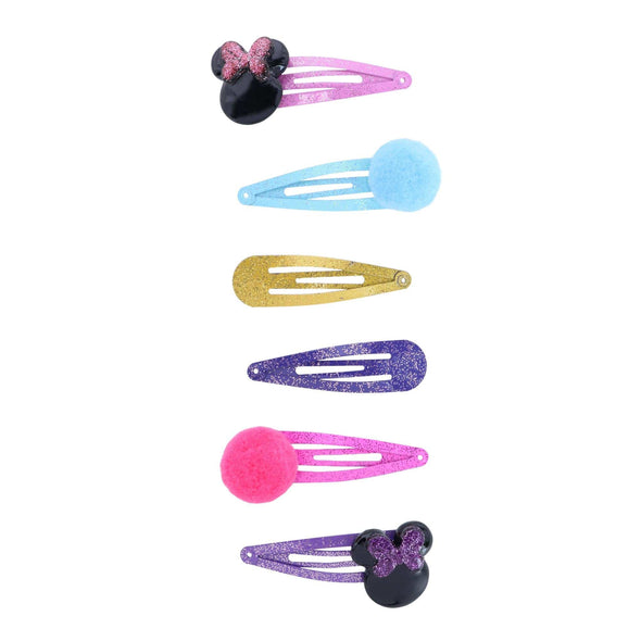 Kid's Disney Minnie Mouse Hair Clips (Set of 6)