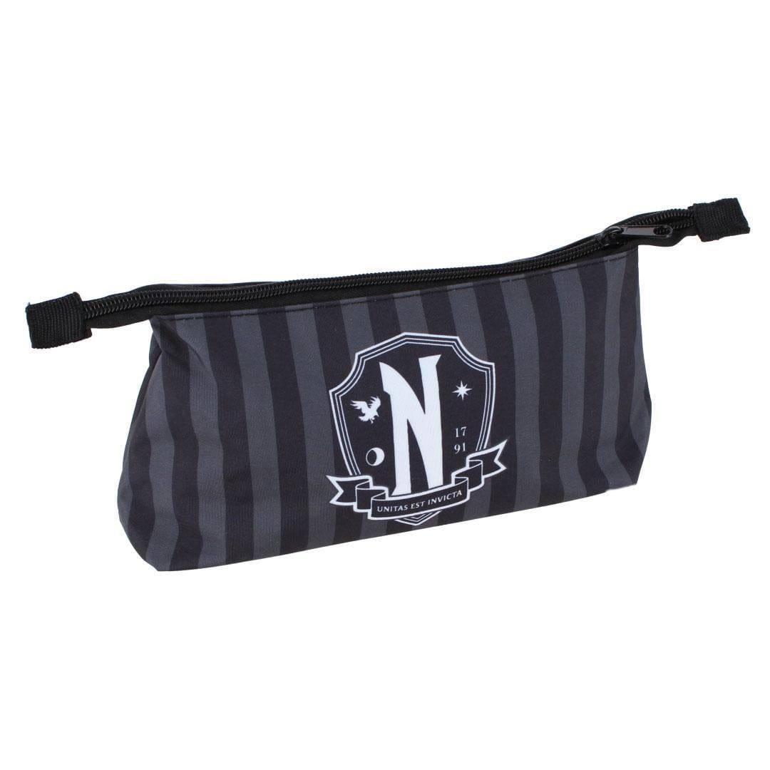 Textiel Trade Women's Wednesday Make-Up and Tolietry Travel Bag - Black