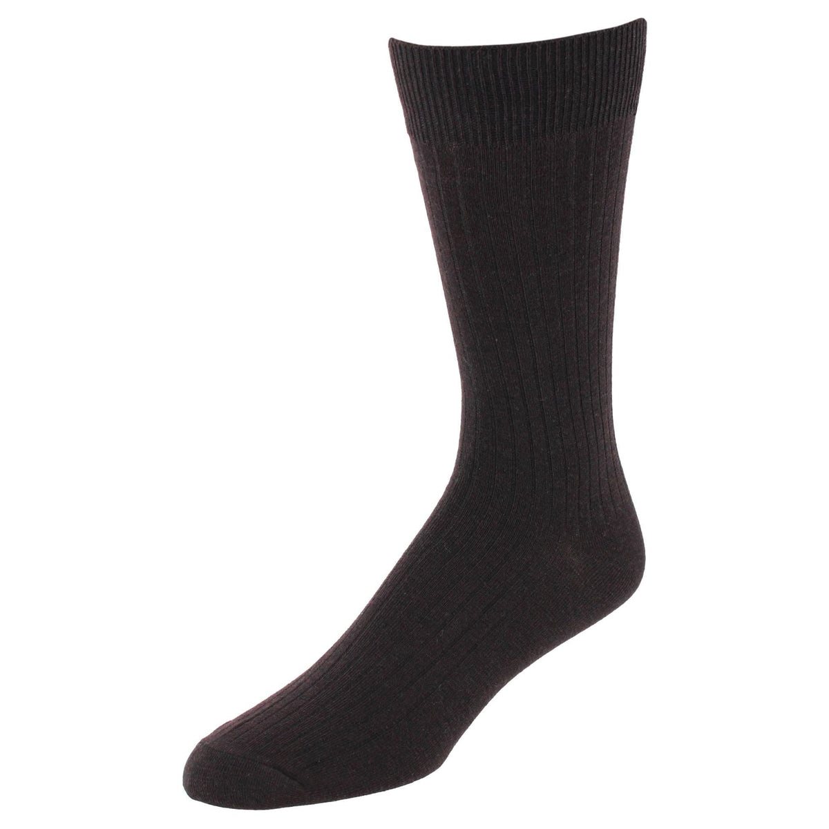 Knocker Men's Handsome Ribbed Comfort Dress Socks (6 Pairs) - Multiple