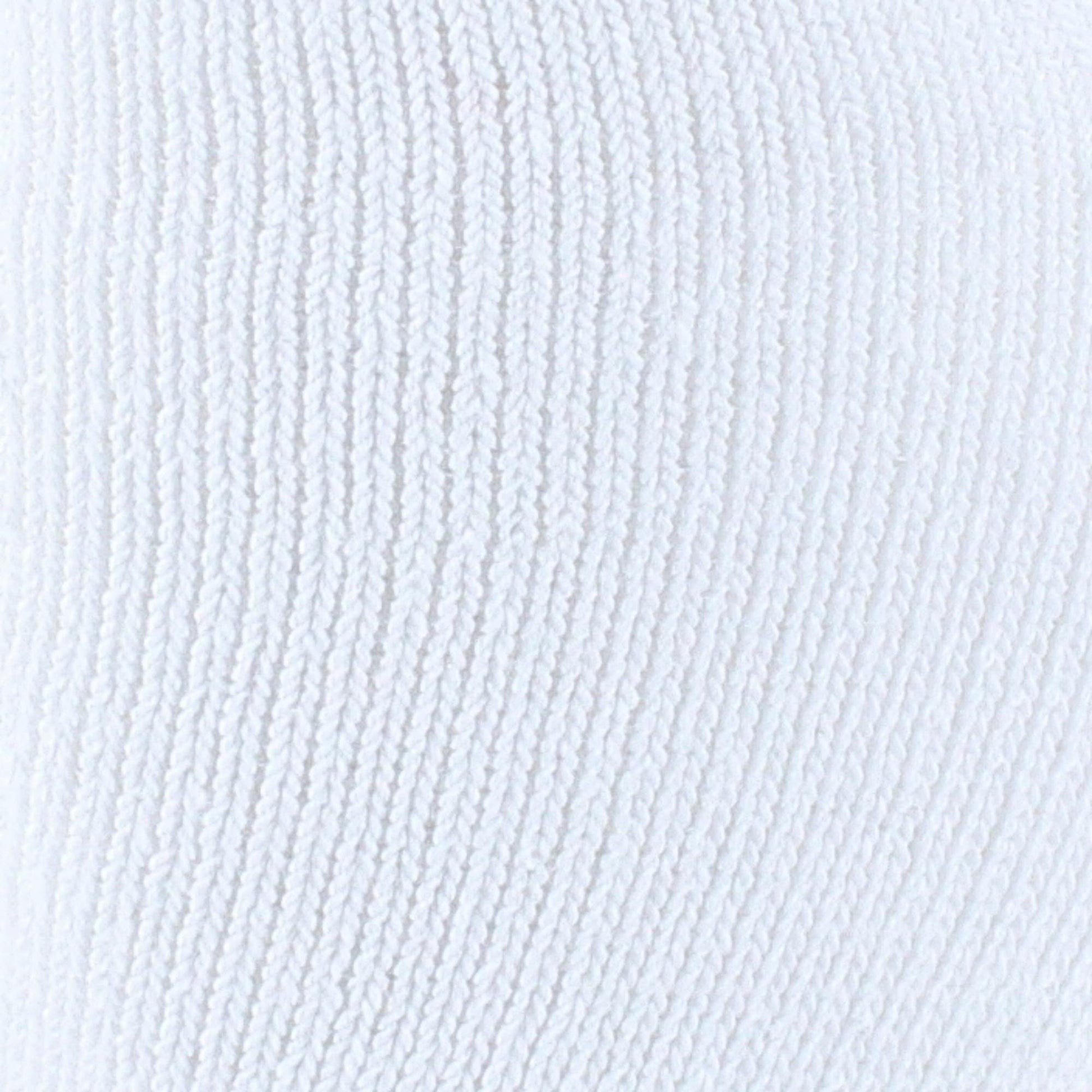 Knocker Women's Quarter Comfort Diabetic Socks (3 Pairs) - White