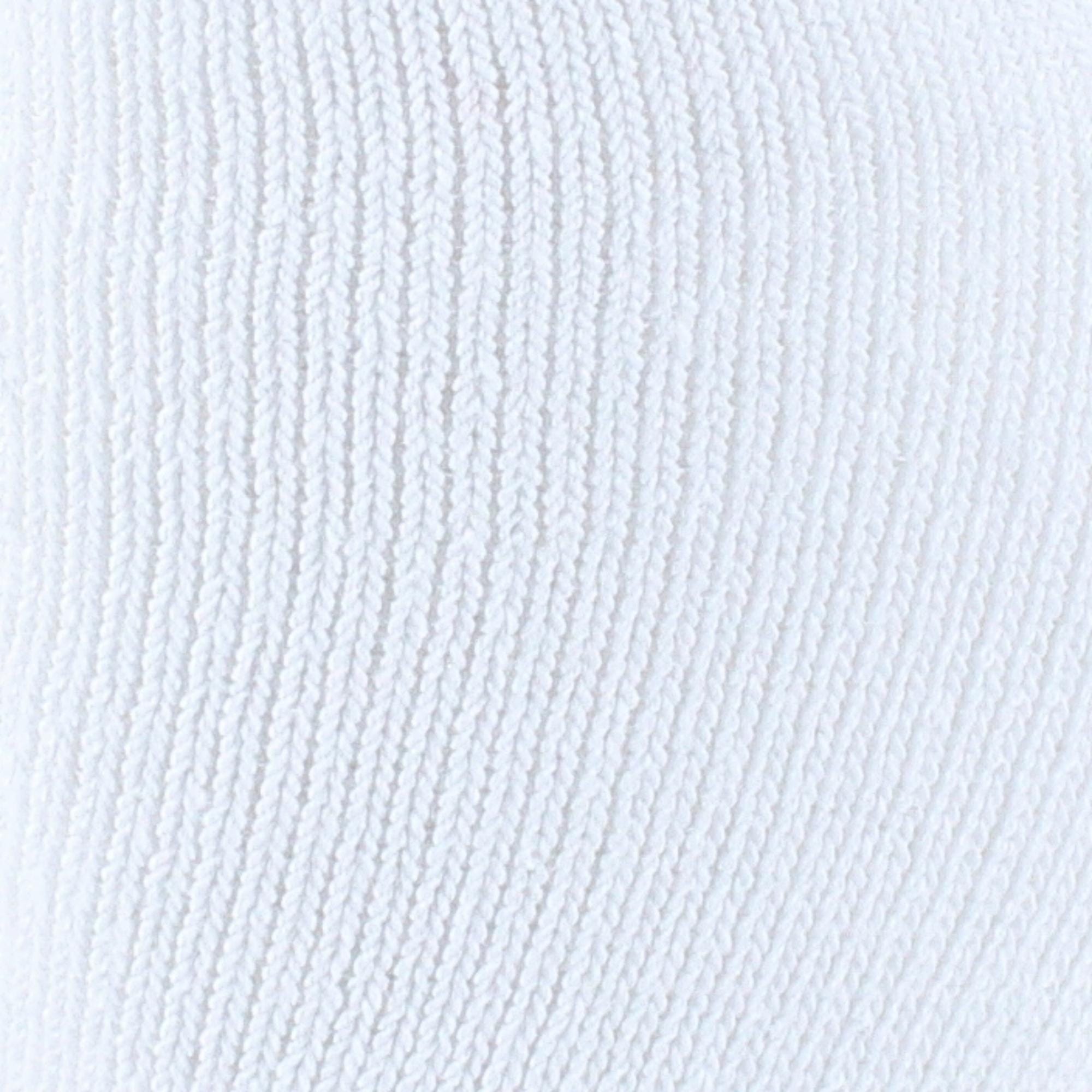 Knocker Women's Quarter Comfort Diabetic Socks (3 Pairs) - White