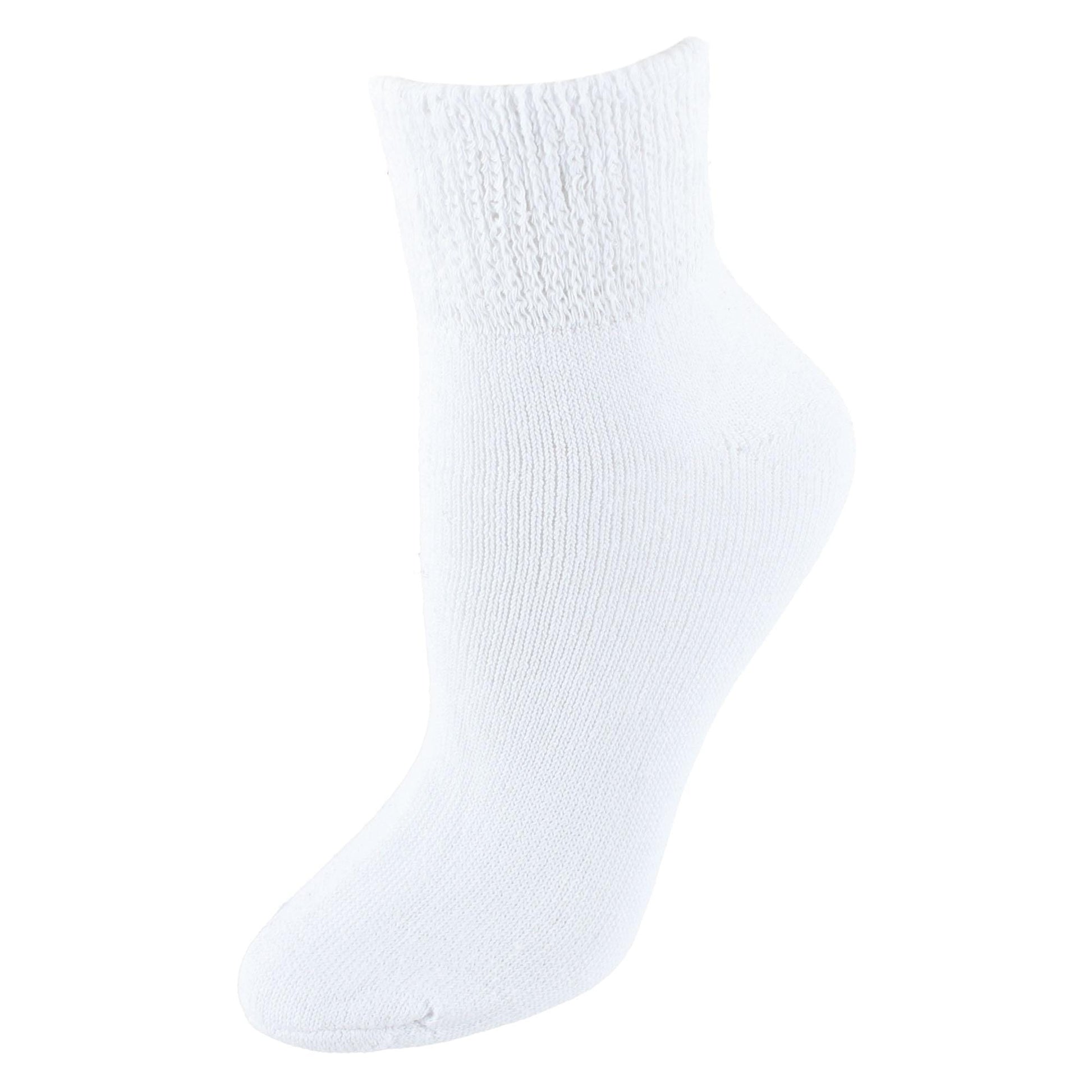 Knocker Women's Quarter Comfort Diabetic Socks (3 Pairs) - Women's Quarter Comfort Diabetic Socks (3 Pairs)