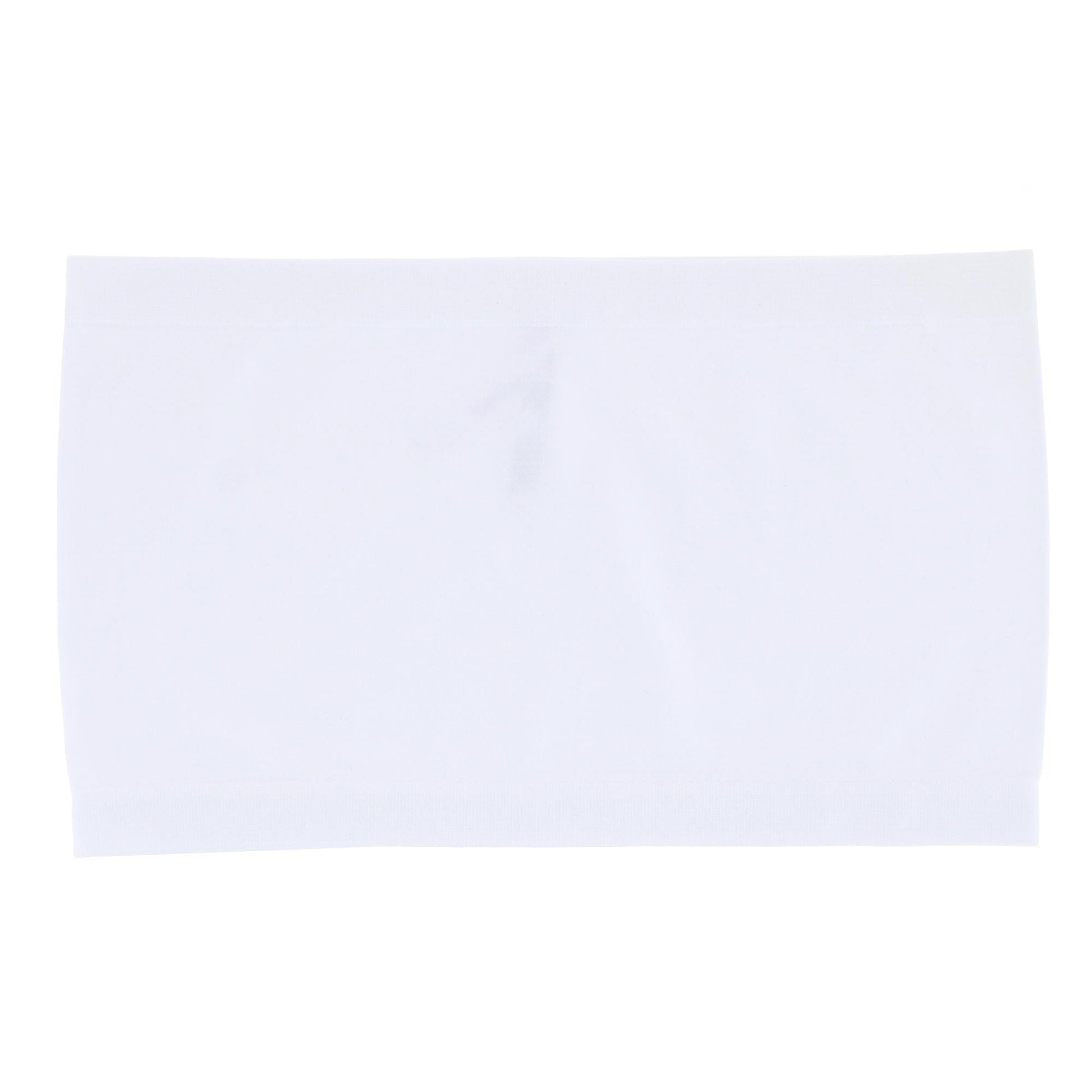 Mamia Women's Seamless No Pad Tube Bra (6 Pack) - White