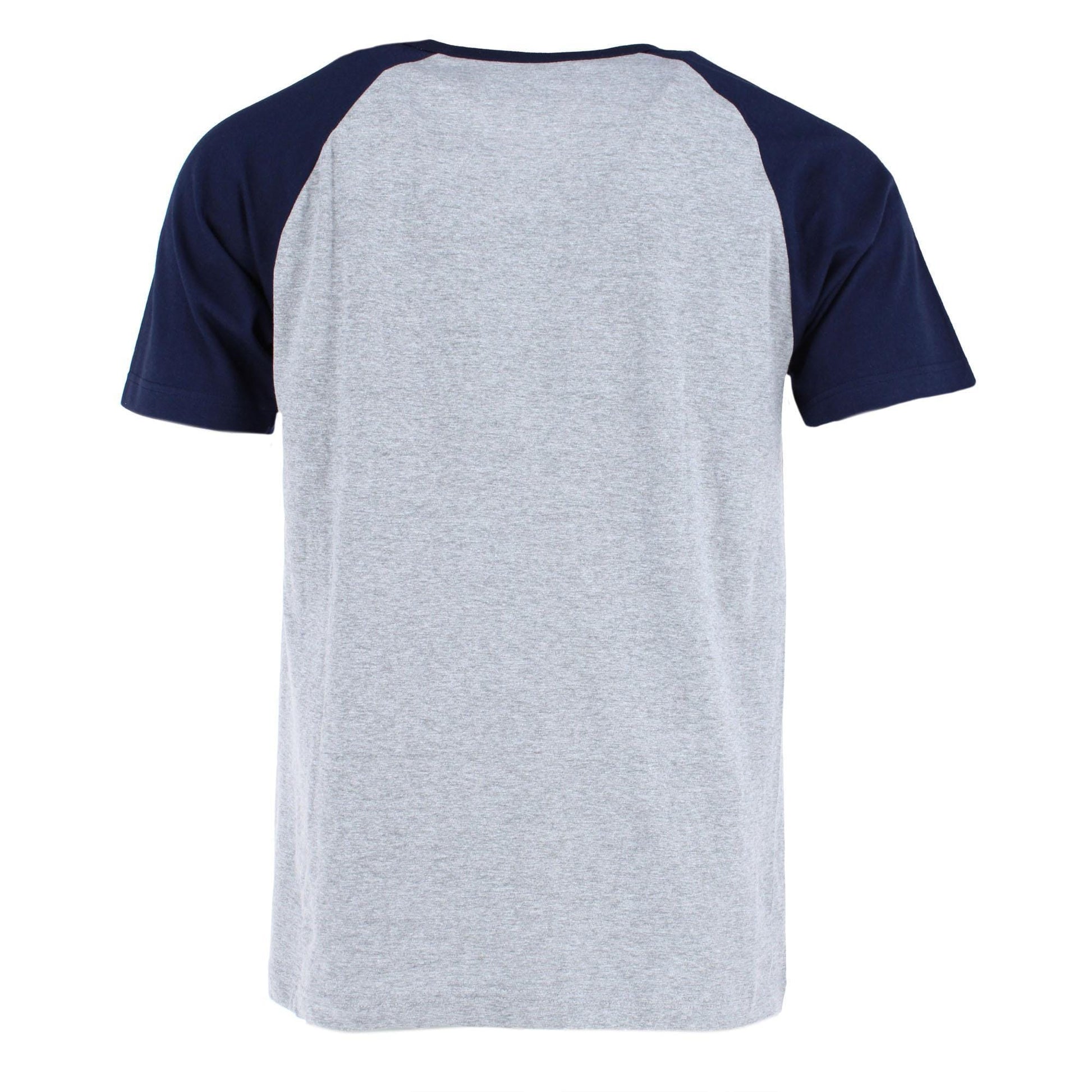 Top Pro Men's Short Sleeve Baseball Tee - Royal/Heather