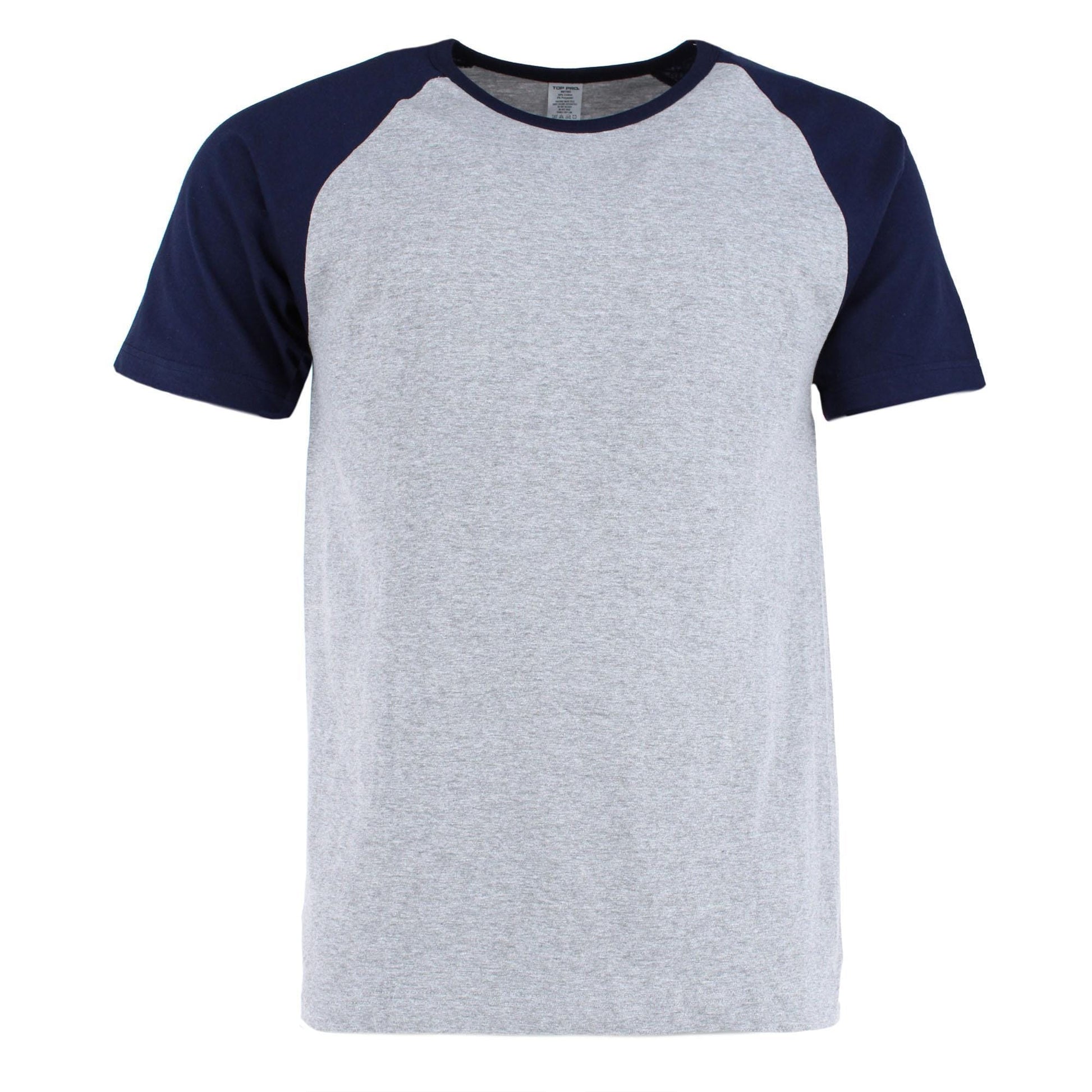 Top Pro Men's Short Sleeve Baseball Tee - Men's Short Sleeve Baseball Tee