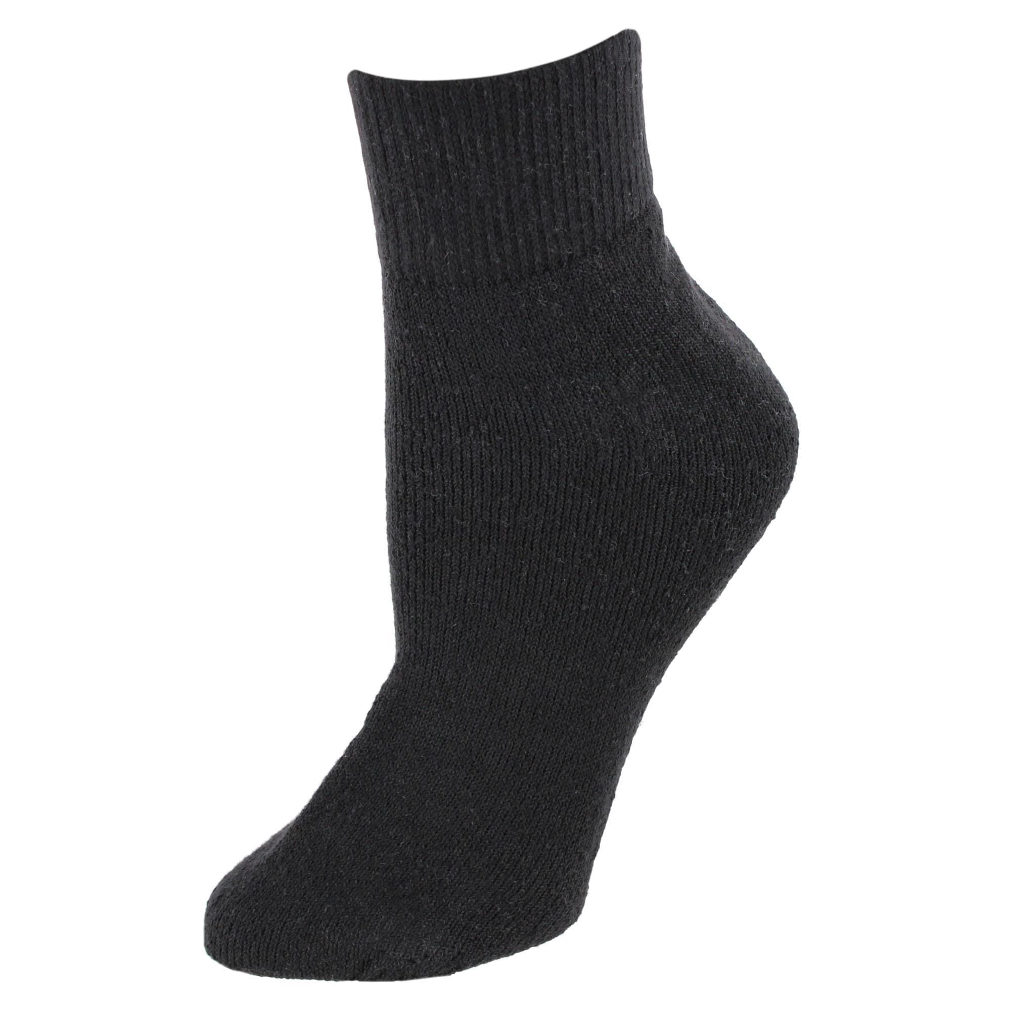 Power Club Women's Comfort Quarter Sports Socks (4 Pairs)