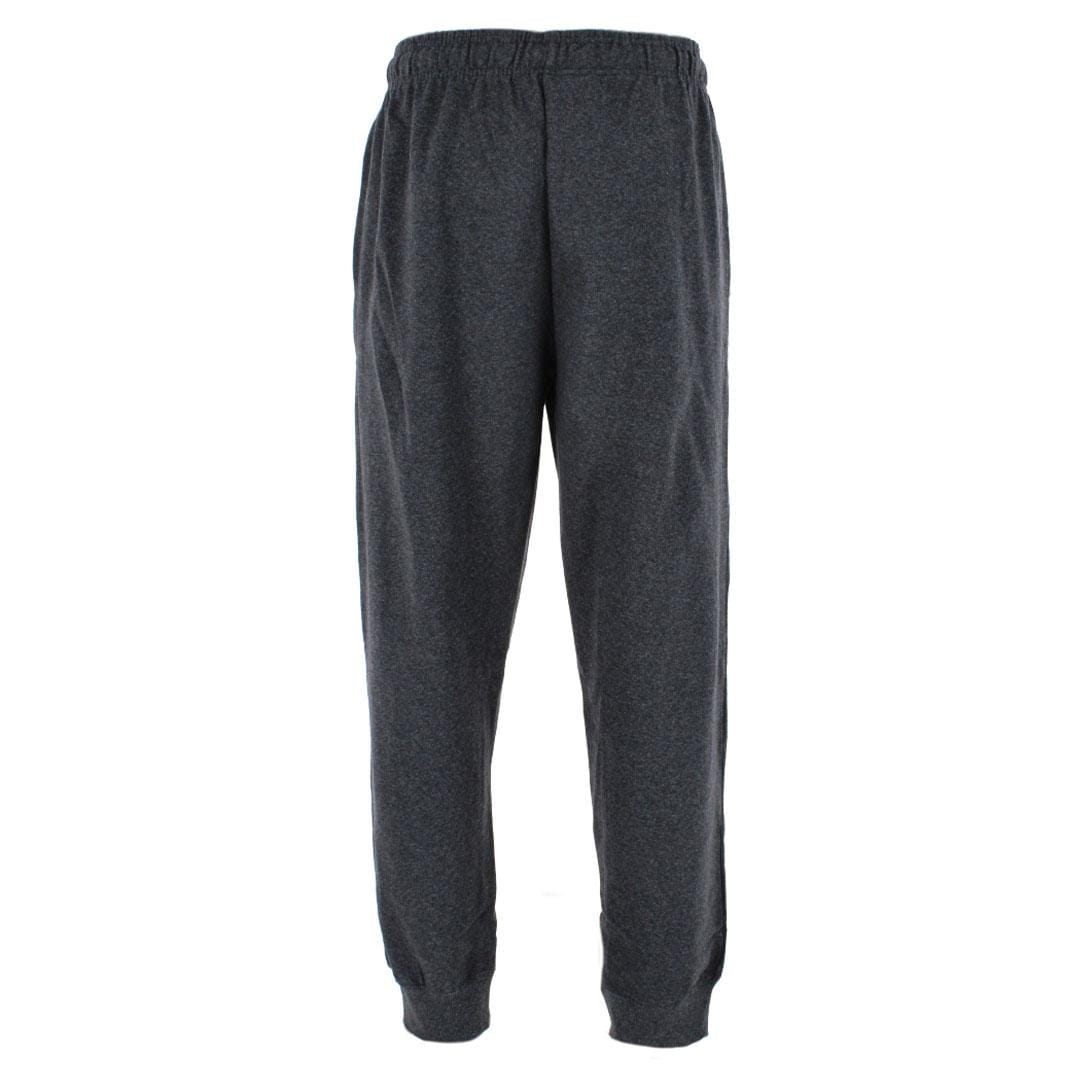 Knocker Men's Big & Tall Terry Jogger Lounge Pants - Charcoal