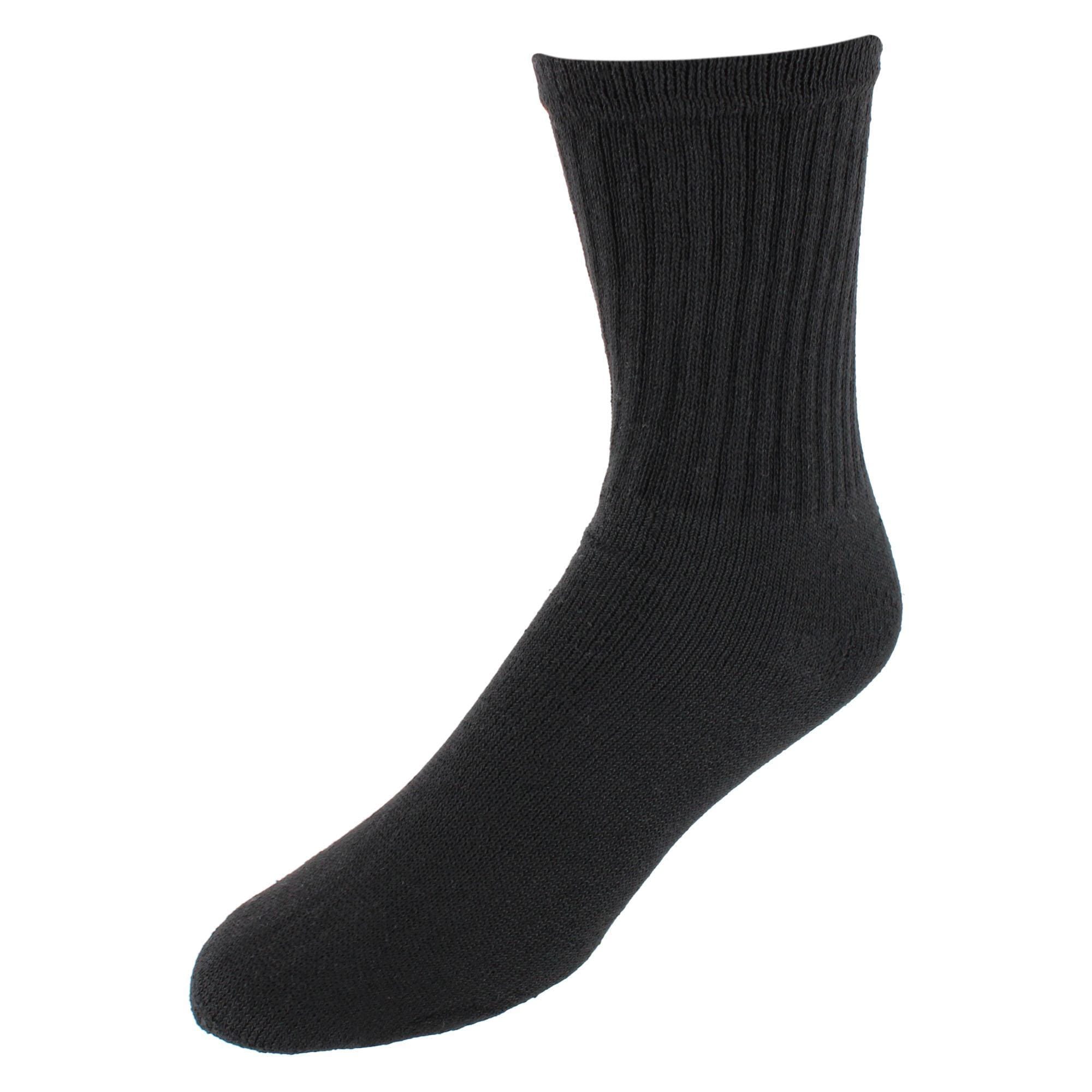 Knocker Men's Cotton Blend Crew Sport Socks (4 Pairs)
