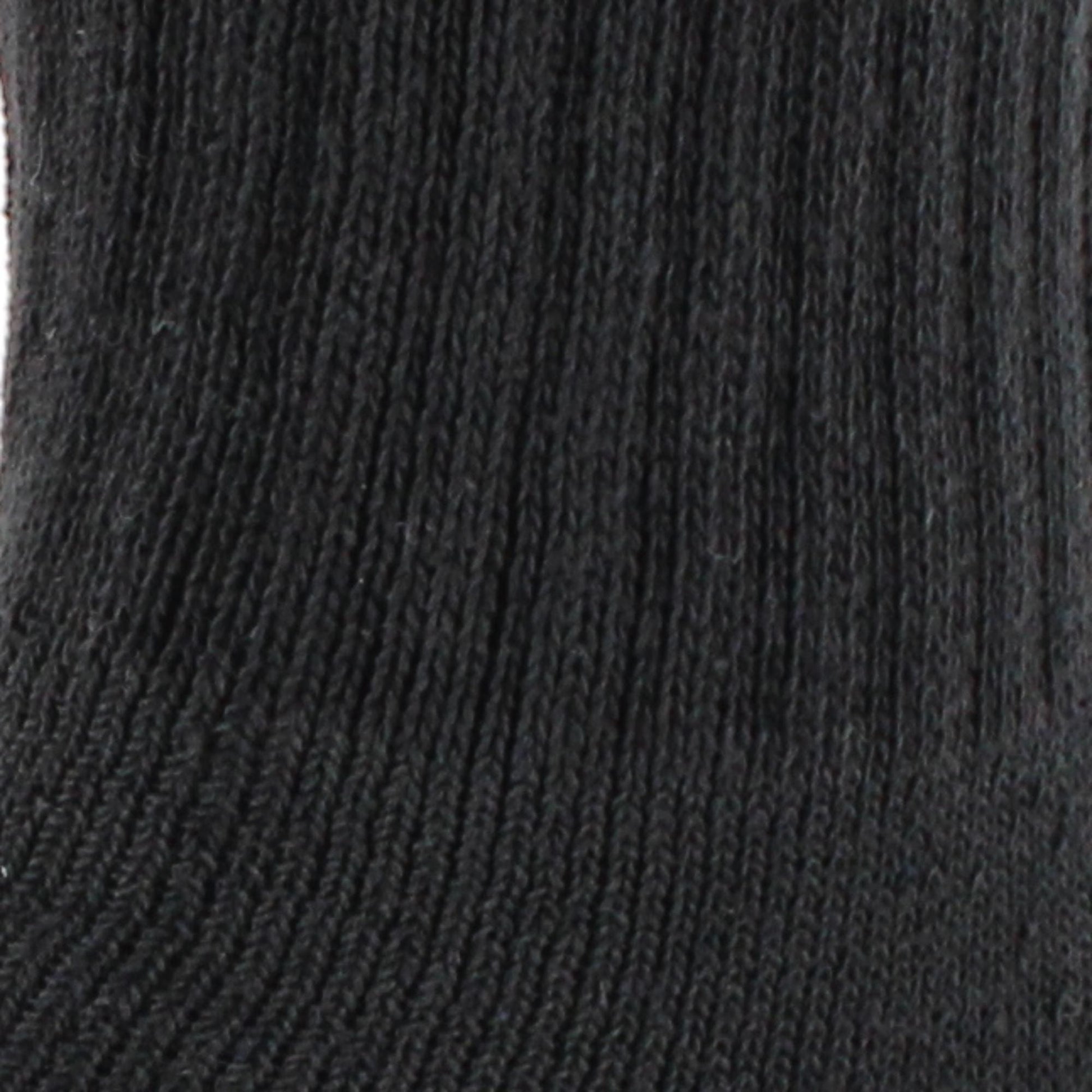 Knocker Men's Cotton Blend Crew Sport Socks (4 Pairs) - Black