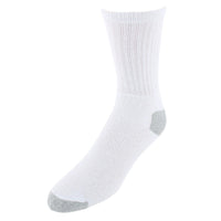 White with Gray Heel and Toe
