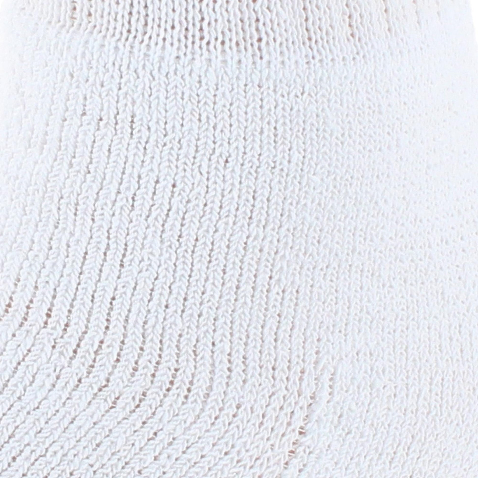 Knocker Men's Cotton Blend Crew Sport Socks (4 Pairs) - White