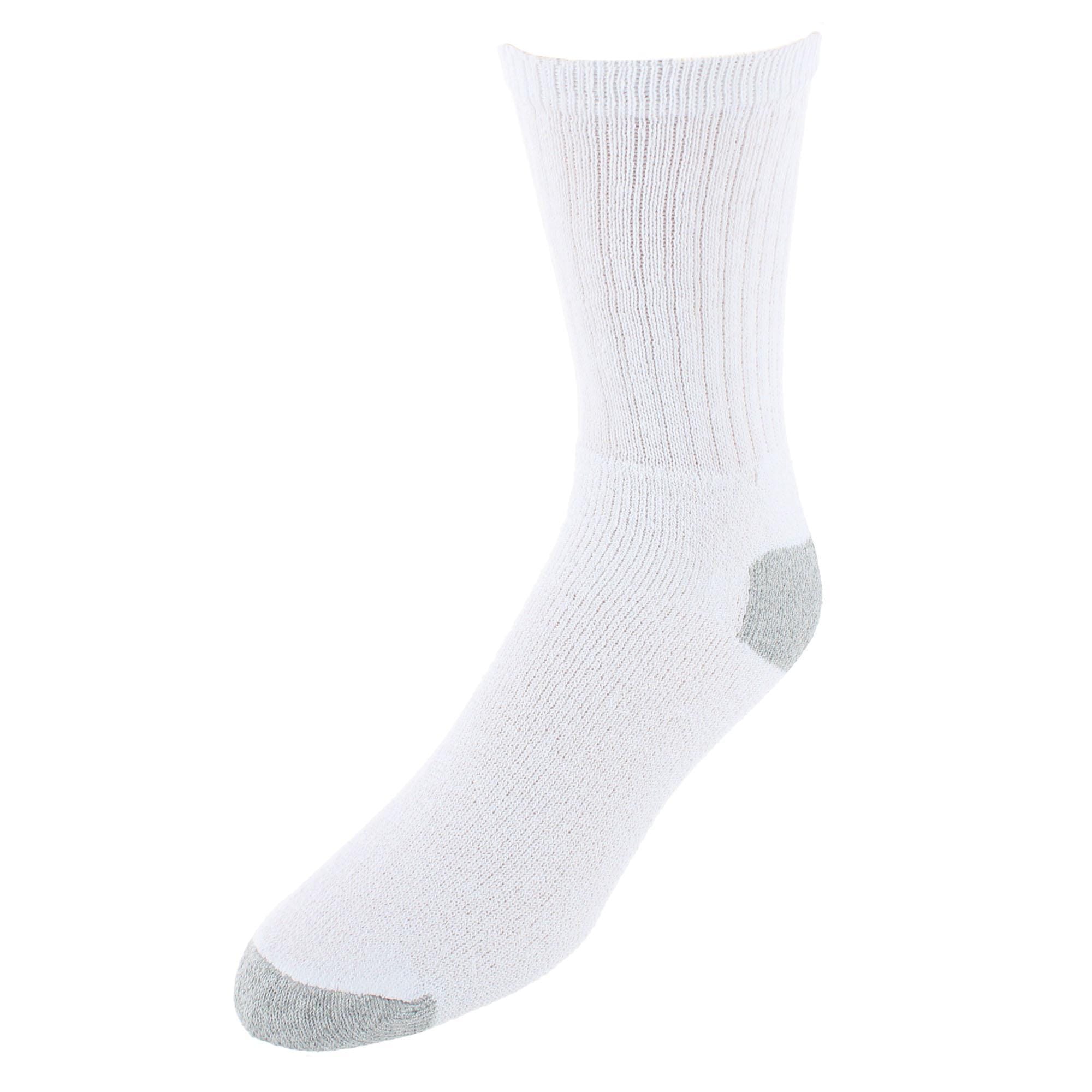 Knocker Men's Cotton Blend Crew Sport Socks (4 Pairs) - Men's Cotton Blend Crew Sport Socks (4 Pairs)