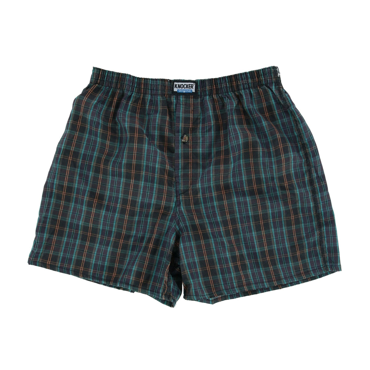 Knocker Men's Plaid Boxer Shorts (3 Pack) - Assorted