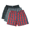 Men's Big and Tall Plaid Boxer Shorts (3 Pack)