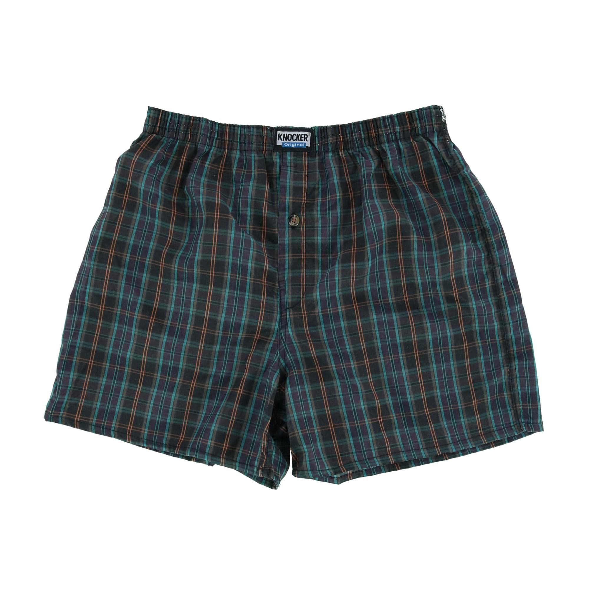 Knocker Men's Plaid Boxer Shorts (Pack of 6) - Assorted