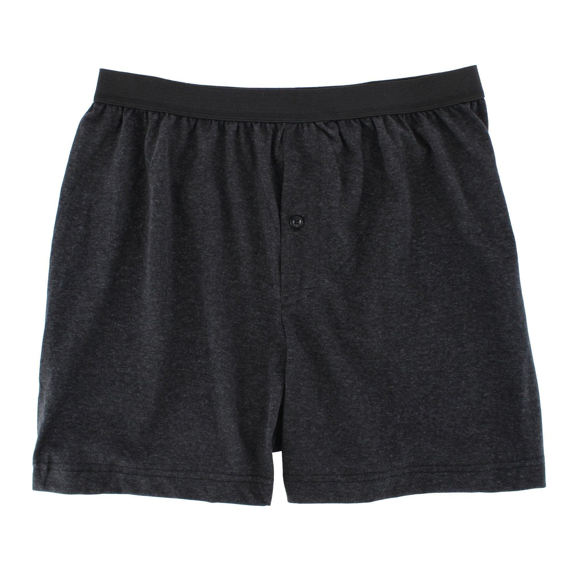 Knocker Men's Big & Tall Cotton Knit Boxers (3 Pack) - Multicolor