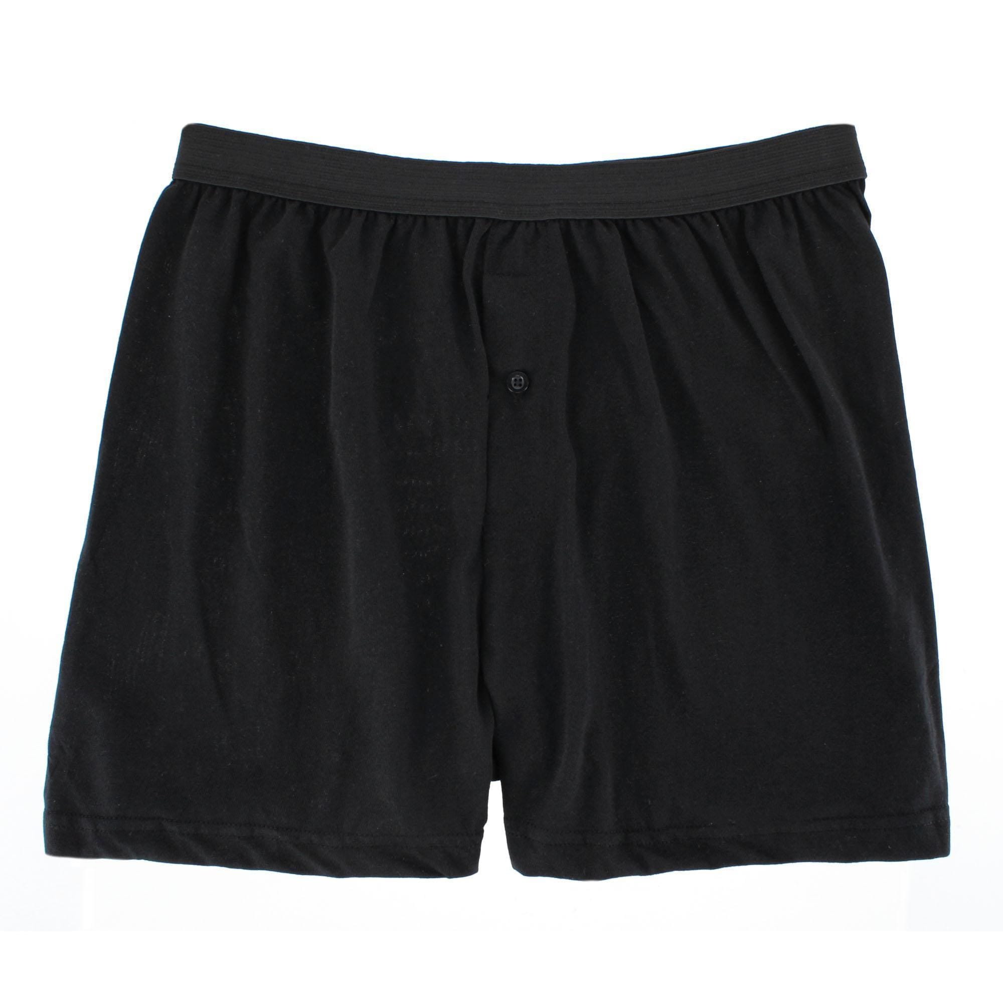Knocker Men's Big & Tall Cotton Knit Boxers (3 Pack) - Multicolor