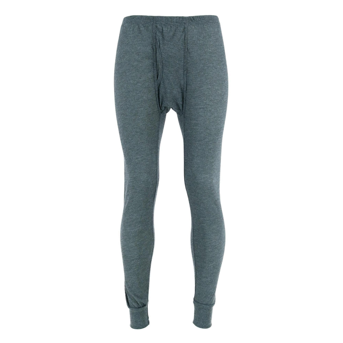 Knocker Men's Long Thermal Underwear Set - Charcoal