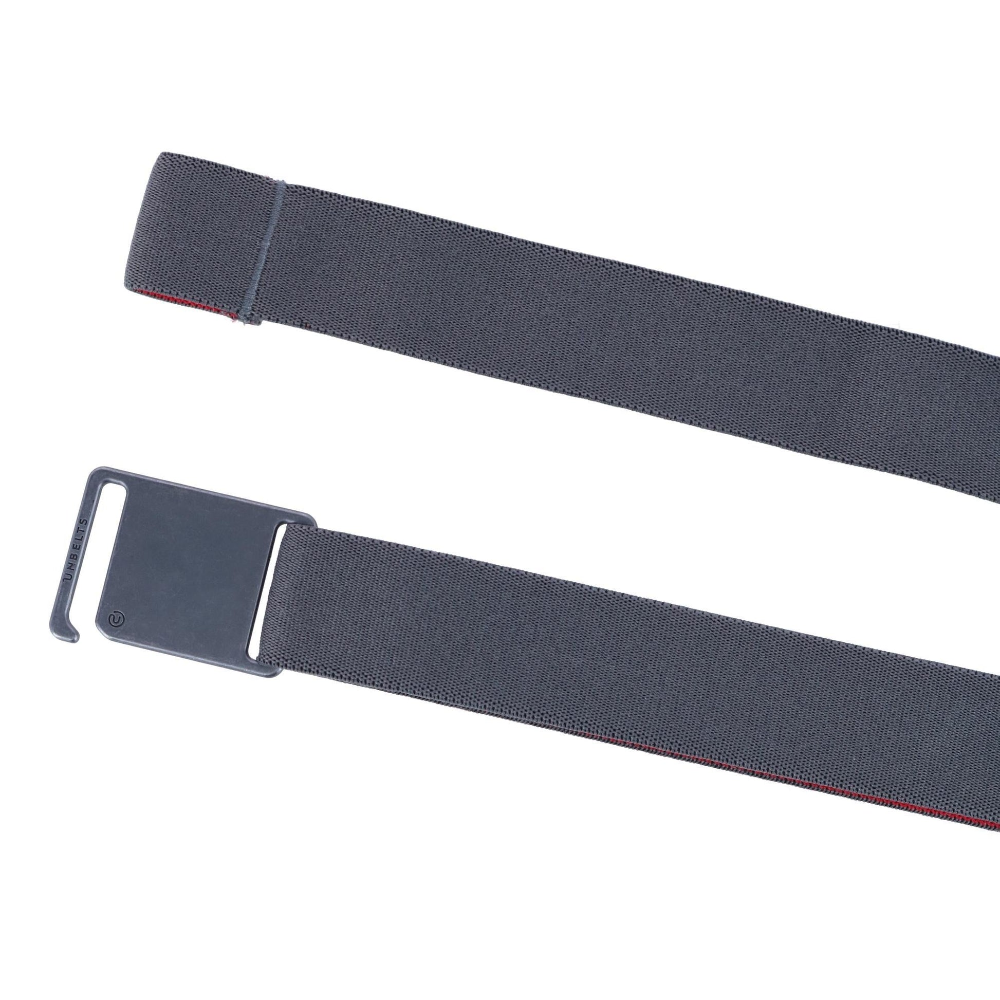 Unbelts Kid's Unisex 10-Year Stretch Belt - Dark Gray