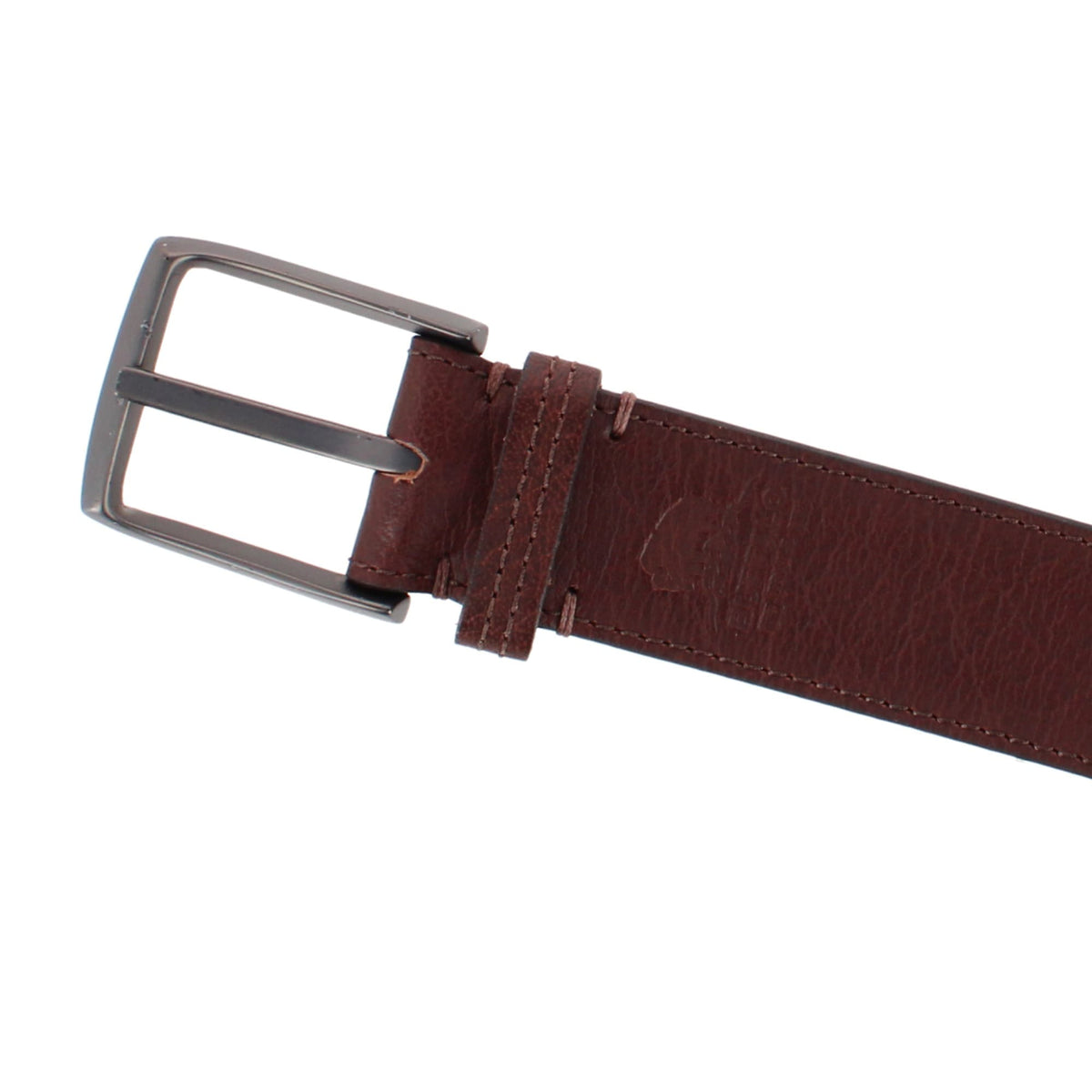 Buffalo Trails Men's 1.5 Inch Buffalo Leather Casual Belt - Brown