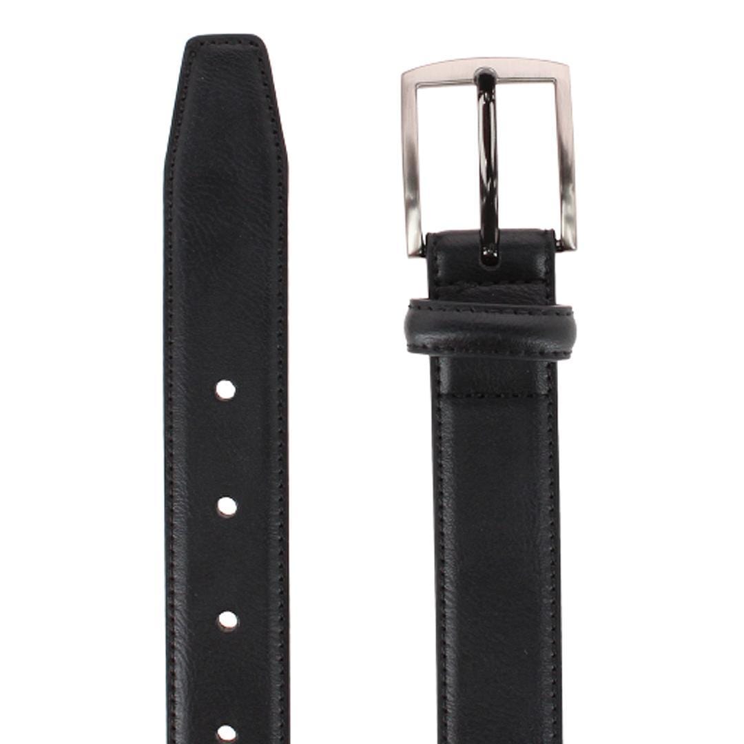 James Campbell Boy's Classic Dress Belt - Black