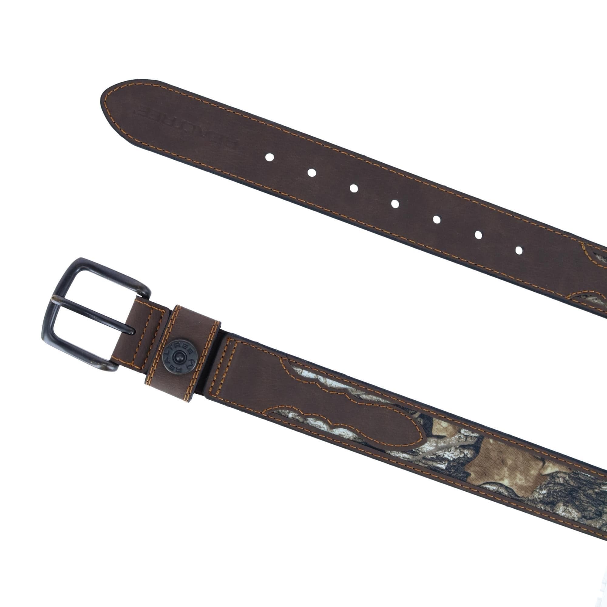 Realtree Men's Extra Camo Shotshell Belt - Brown