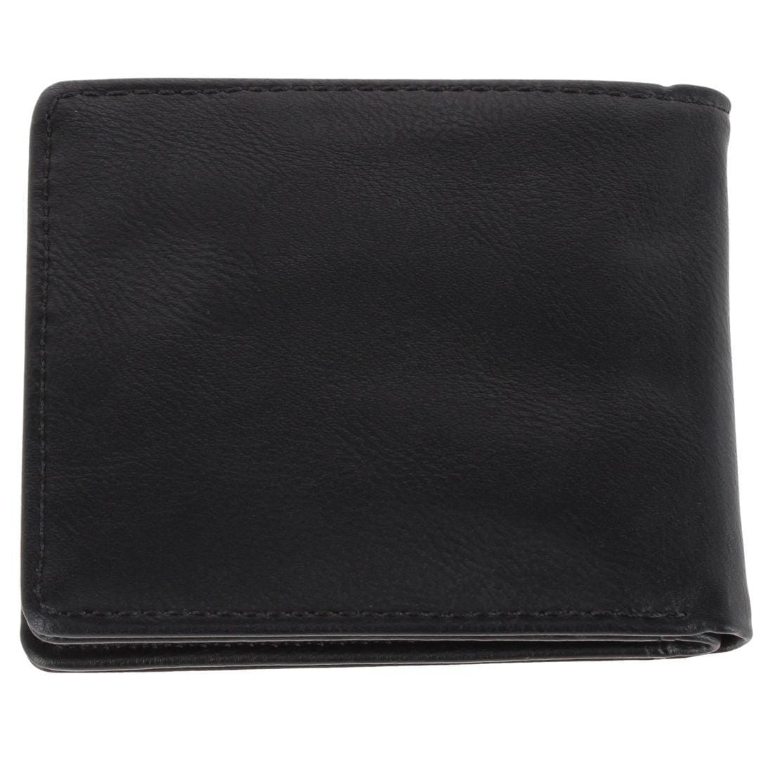 Realtree Men's Single Stitch Bifold Wallet - Black