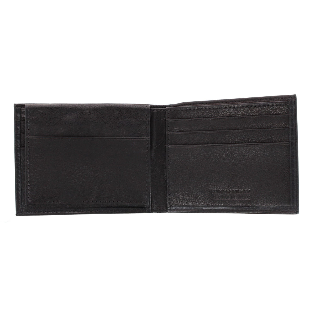 SuperBilt Work Wear Men's Built Tough Leather Bifold Wallet - Black