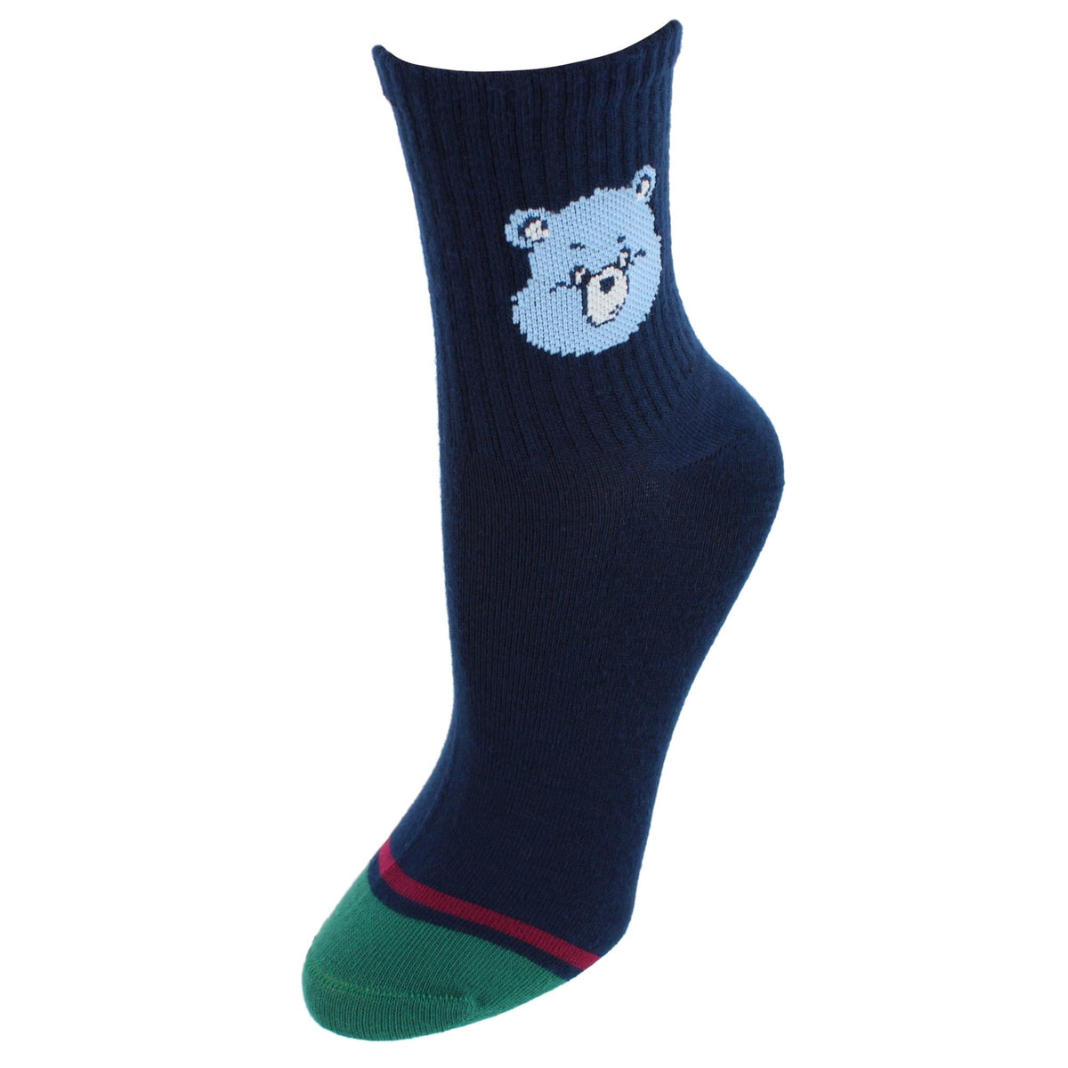 U.P.D., INC Women's Care Bear Mid Crew Socks (2 Pack) - Multiple