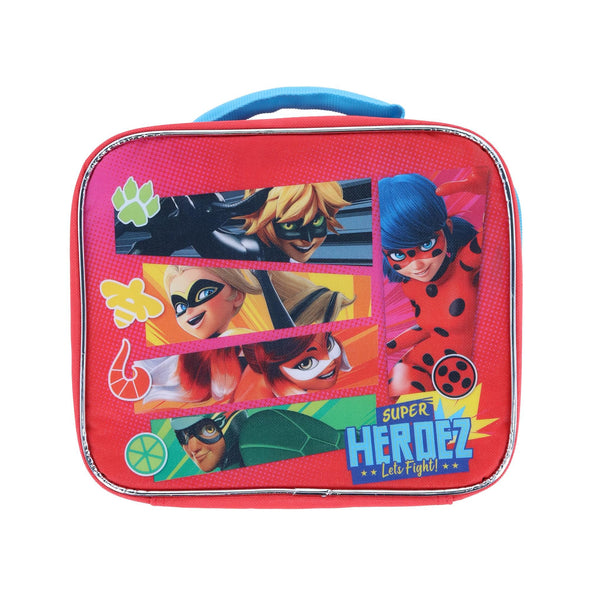 Girl's Miraculous Ladybug Lunch Bag with Carry Handle