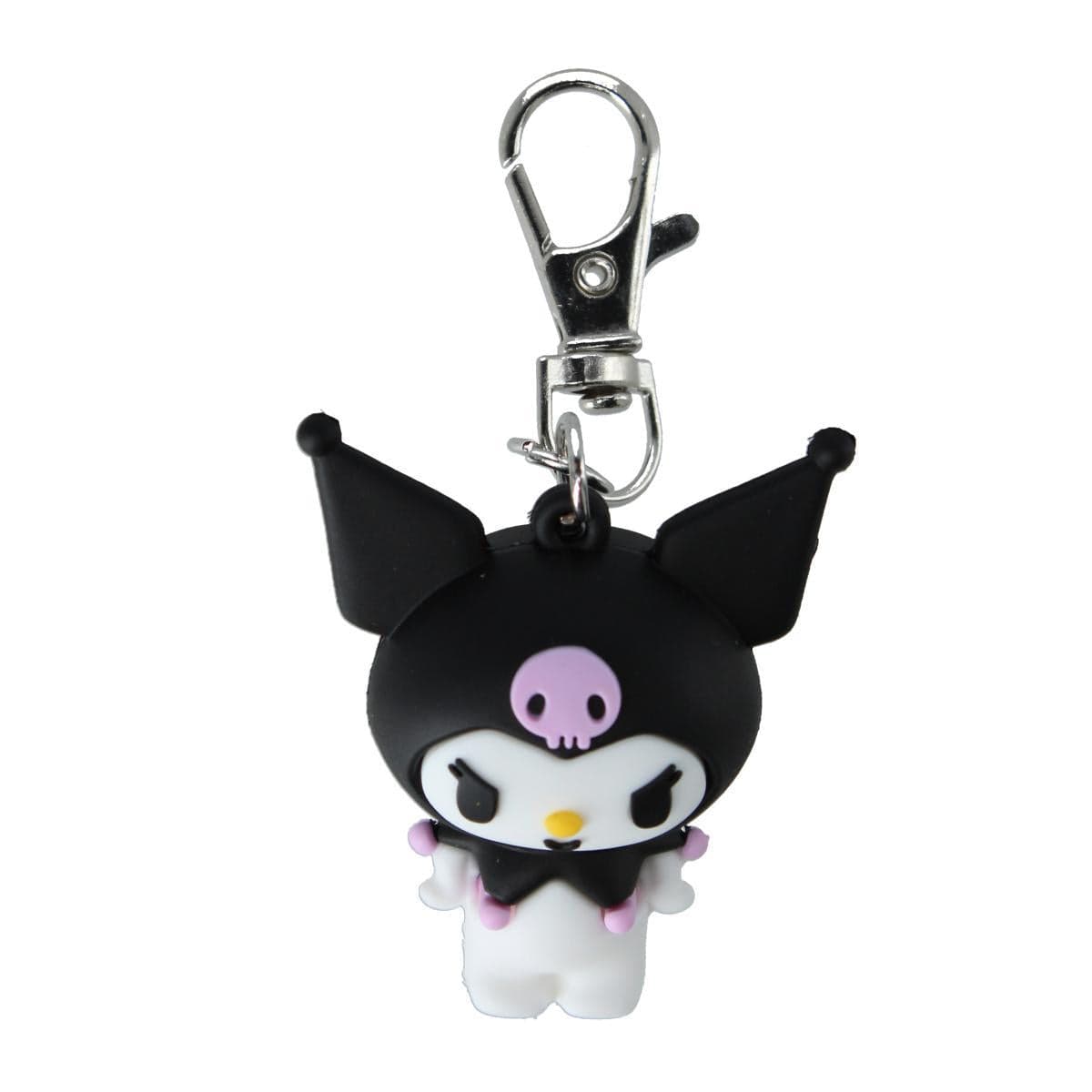 U.P.D., INC Hello Kitty Kuromi 3D Bag Charm - Black