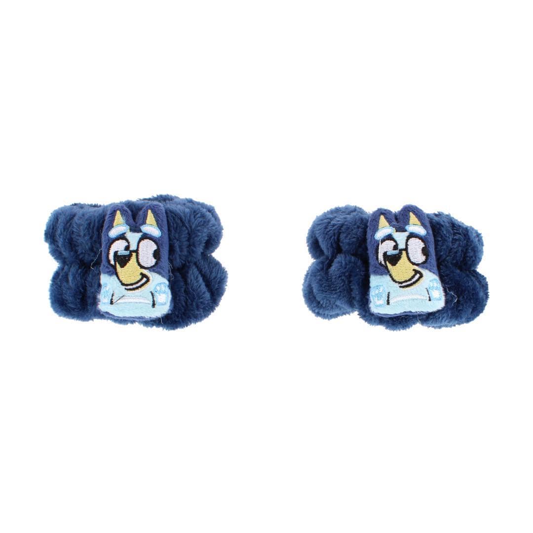U.P.D., INC Kids Bluey Plush Headband & Wristband Set - Navy