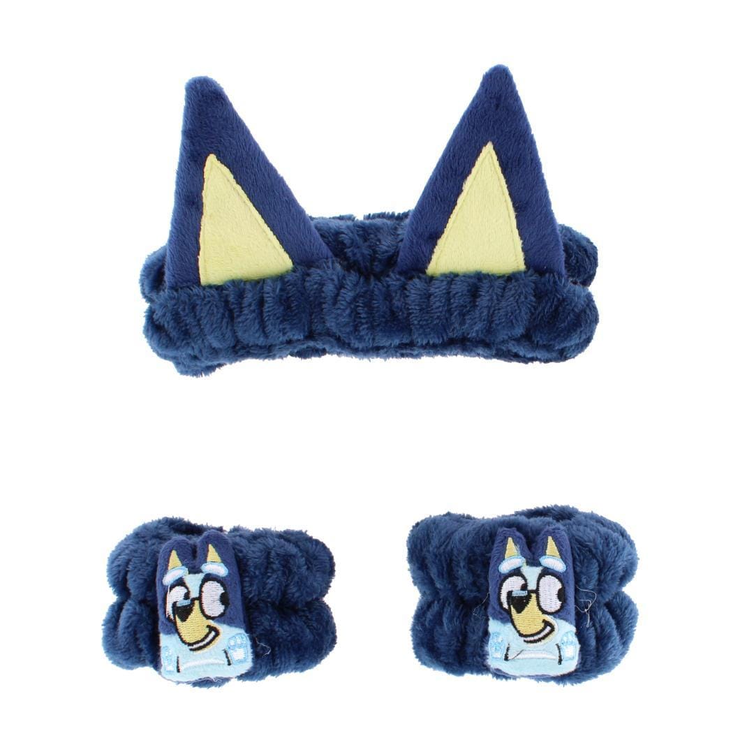 U.P.D., INC Kids Bluey Plush Headband & Wristband Set - Kids Bluey Plush Headband & Wristband Set