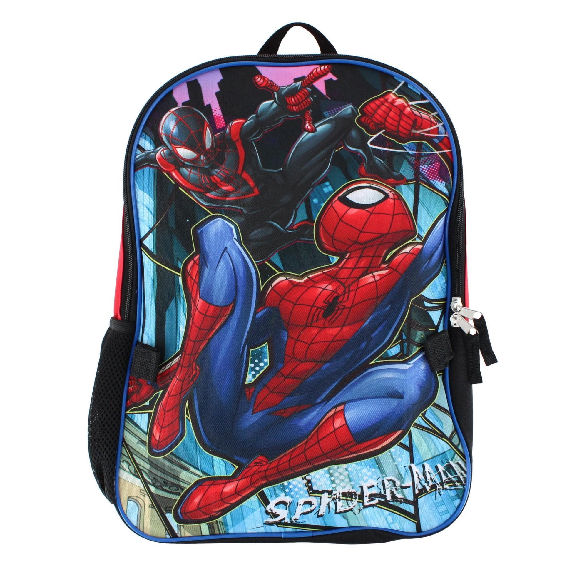 U.P.D., INC Boy's Spiderman 16 Inch Backpack Set with Lunchbox - Red