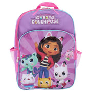 Girl's Gabby's Dollhouse and Friends 16 Inch Backpack