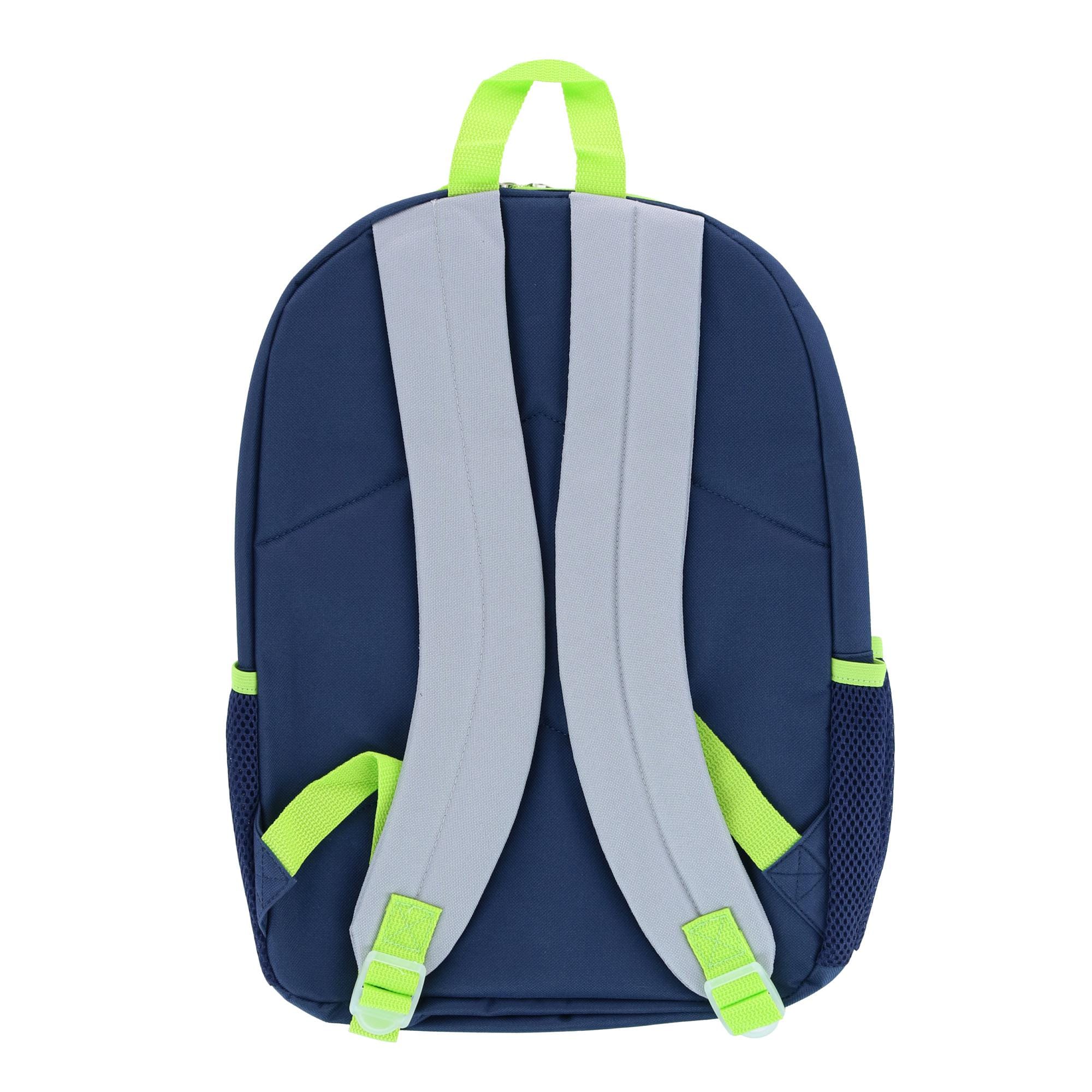 Disney Boy's Buzz Lightyear 16-Inch Backpack with Side Pockets - Black