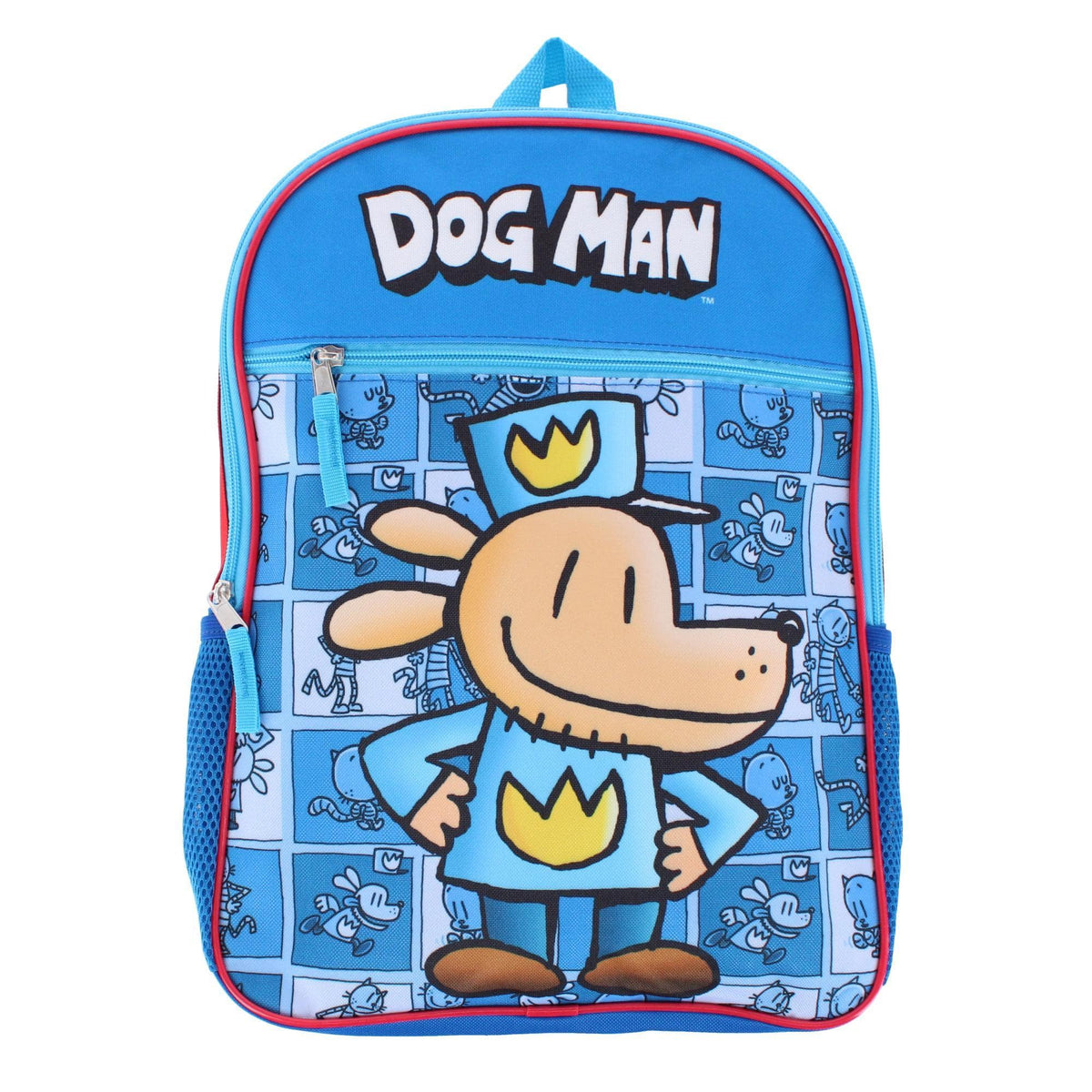 U.P.D., INC Boy's Dogman 16 Inch Backpack - Blue
