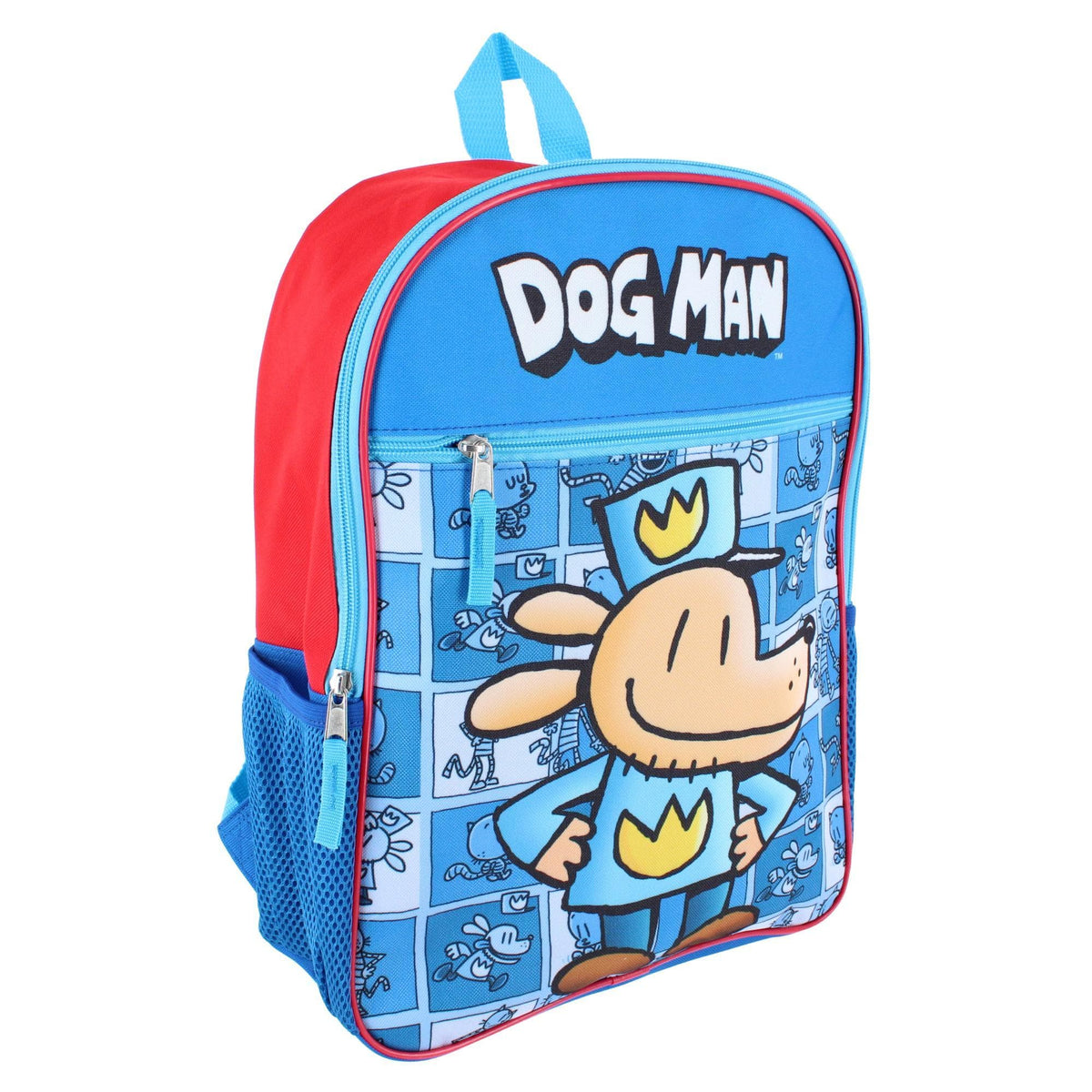 U.P.D., INC Boy's Dogman 16 Inch Backpack - Blue