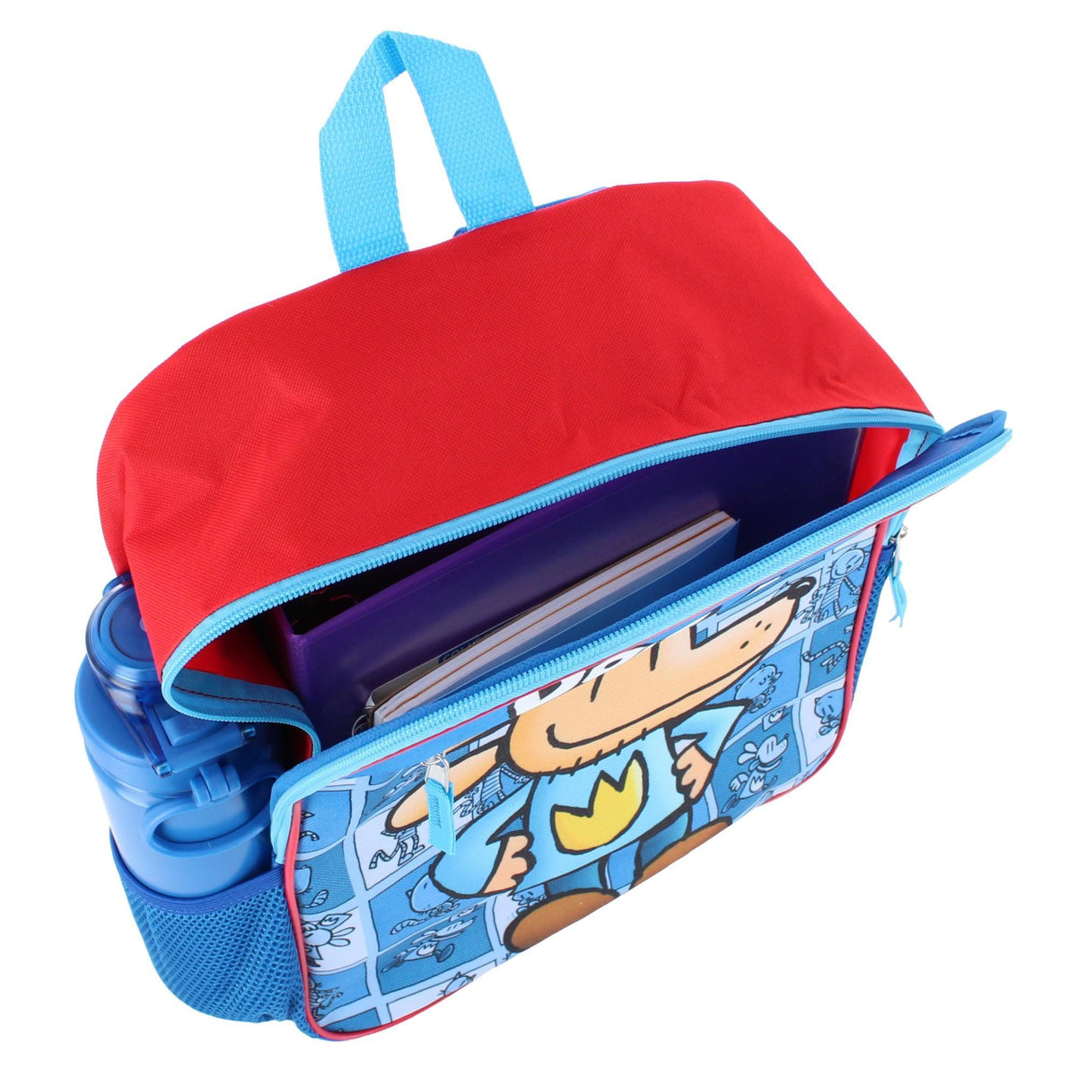 U.P.D., INC Boy's Dogman 16 Inch Backpack - Blue