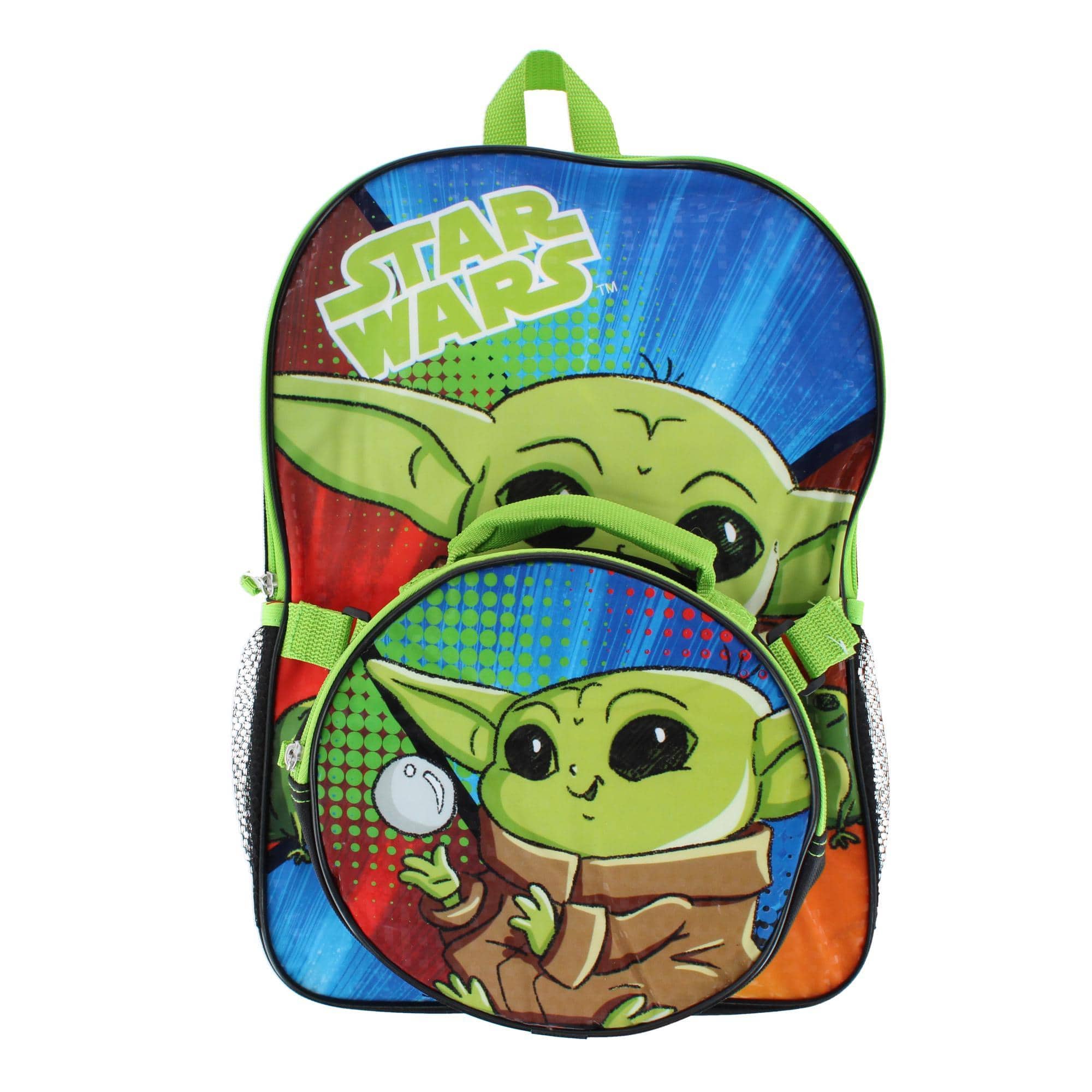 U.P.D., INC Kids Star Wars 16 Inch Grogu Backpack Set - Kids Star Wars 16 Inch Grogu Backpack Set