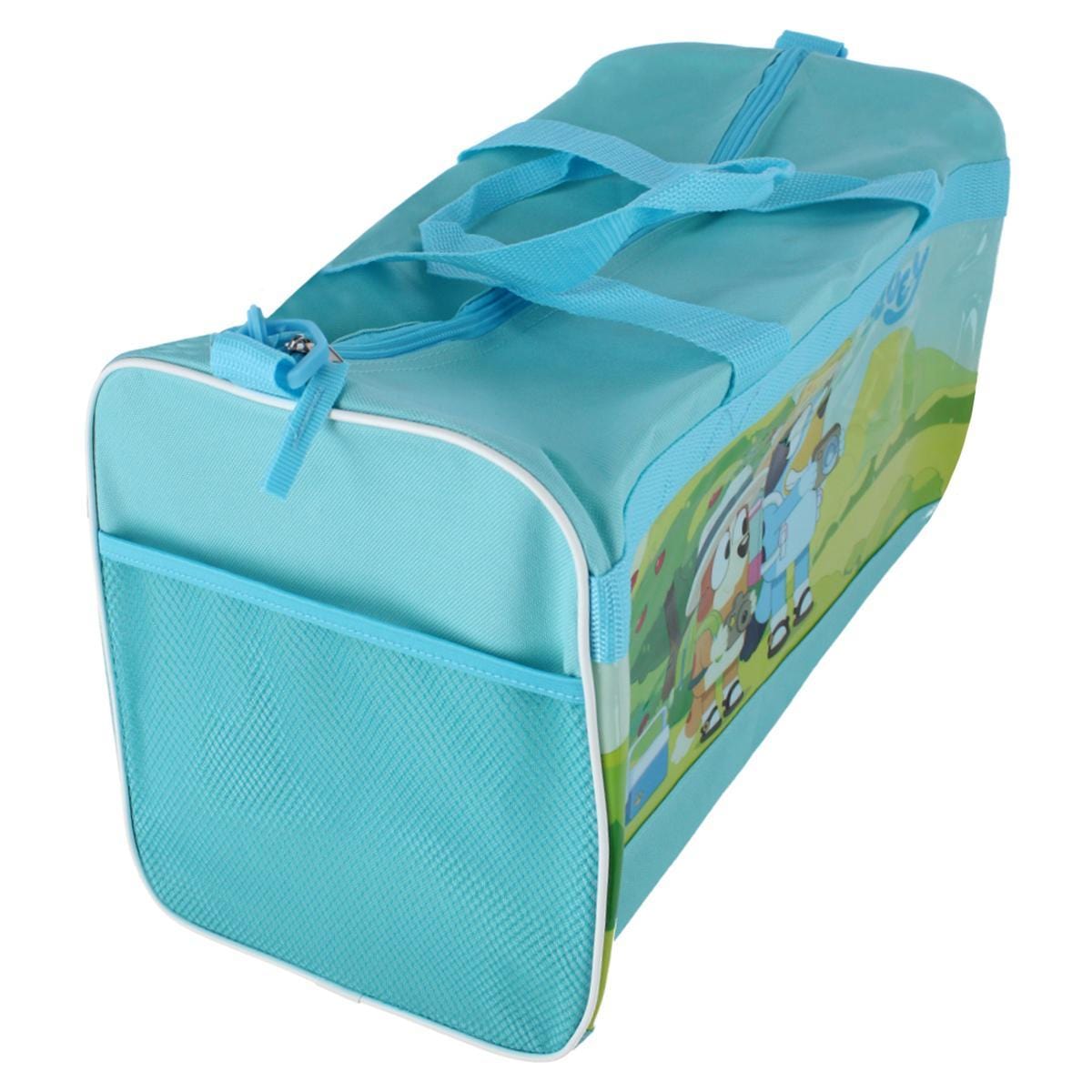 U.P.D., INC Kid's Bluey and Bingo Vacation Duffle Bag - Light Blue