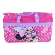Girls Minnie Mouse Polka Dot Duffle Bag
