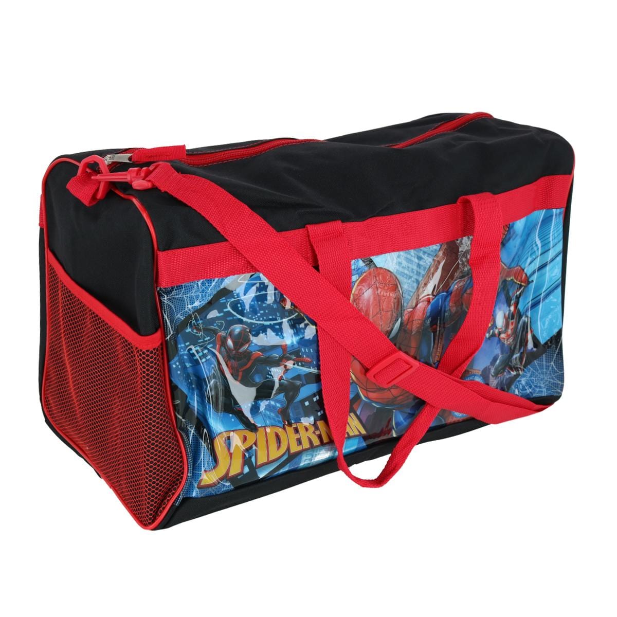 U.P.D., INC Kids Spiderman Duffle Bag - Black