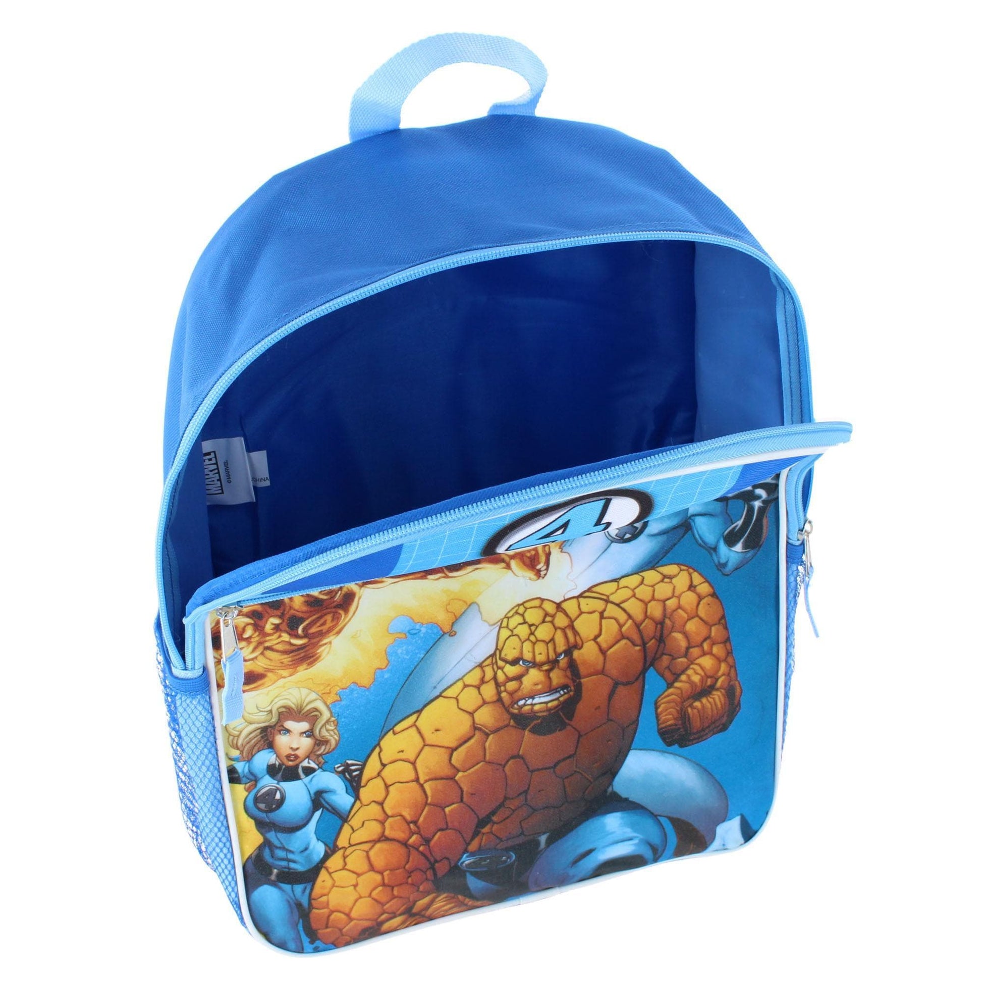U.P.D., INC Boy's Marvel 16 Inch Fantastic Four Backpack - Blue