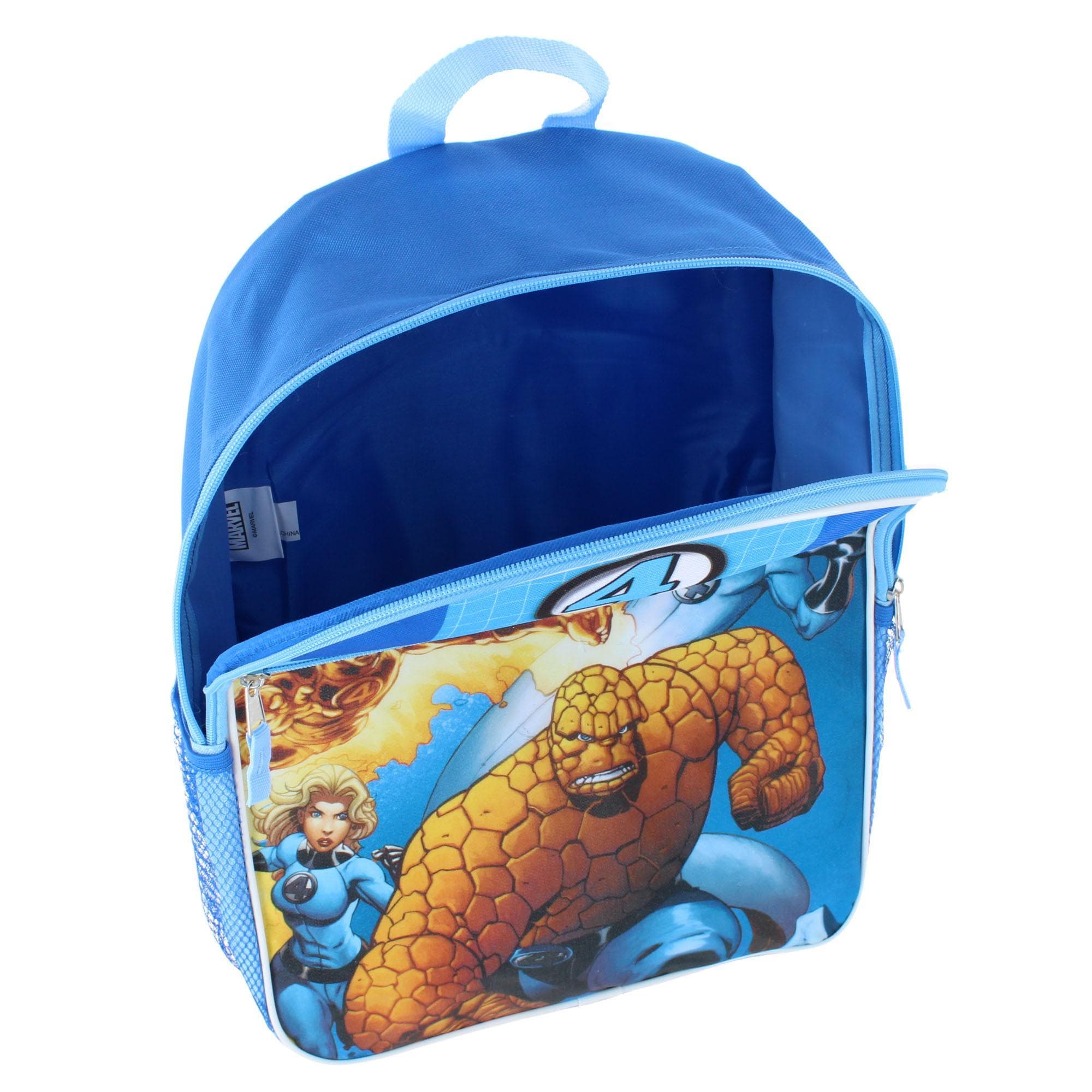 U.P.D., INC Boy's Marvel 16 Inch Fantastic Four Backpack - Blue