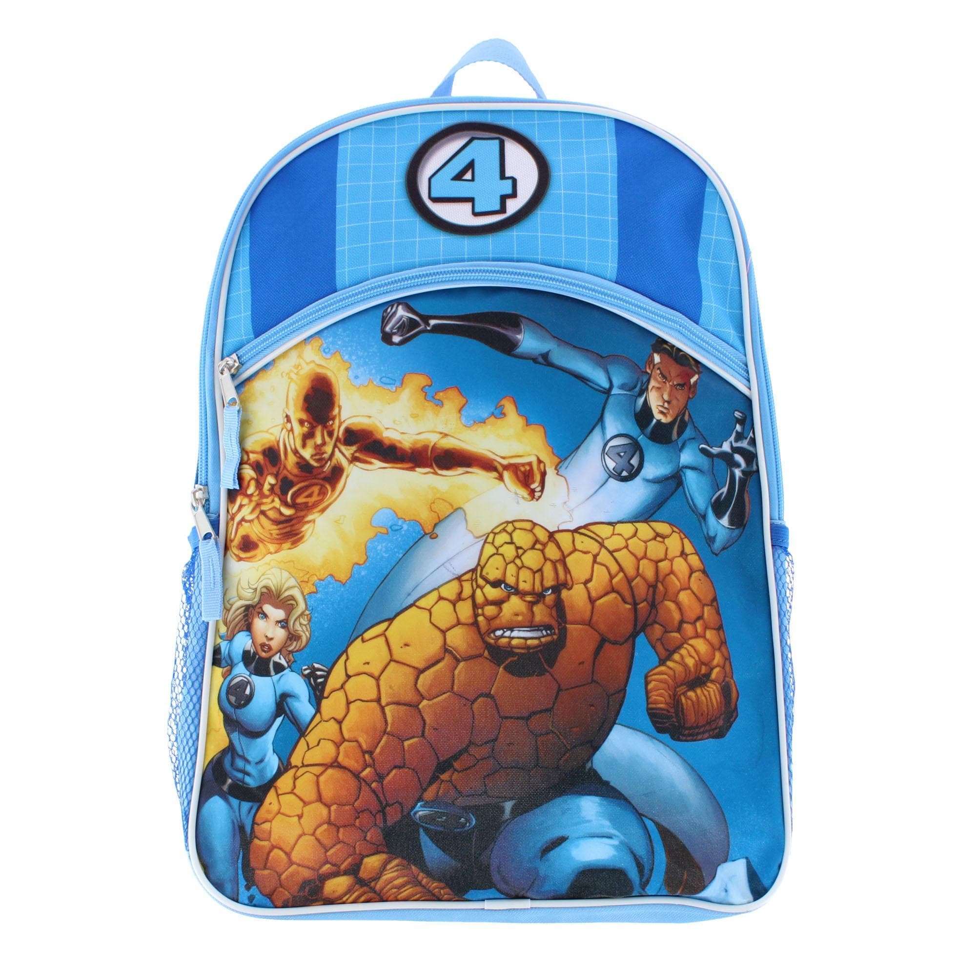 U.P.D., INC Boy's Marvel 16 Inch Fantastic Four Backpack - Boy's Marvel 16 Inch Fantastic Four Backpack