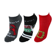 Women's Friends Themed Low Rise Socks (3 Pack)